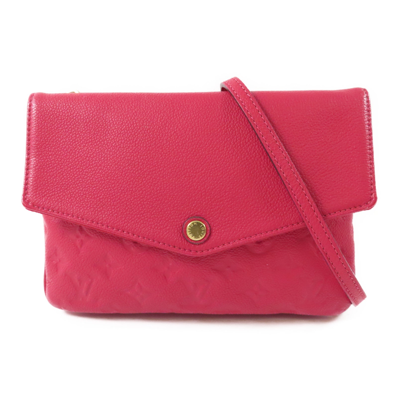 LOUIS VUITTON Monogram Empreinte Twice肩背袋