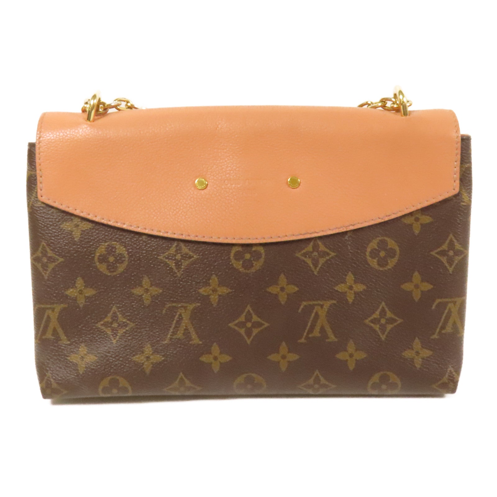 LOUIS VUITTON Monogram Saint Placide金扣肩背袋