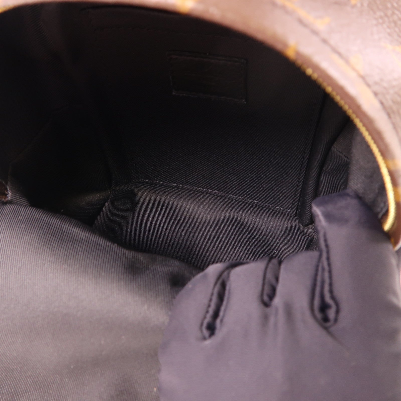 LOUIS VUITTON LV GHW Palm Springs Mini Backpack Monogram M44873 Brown