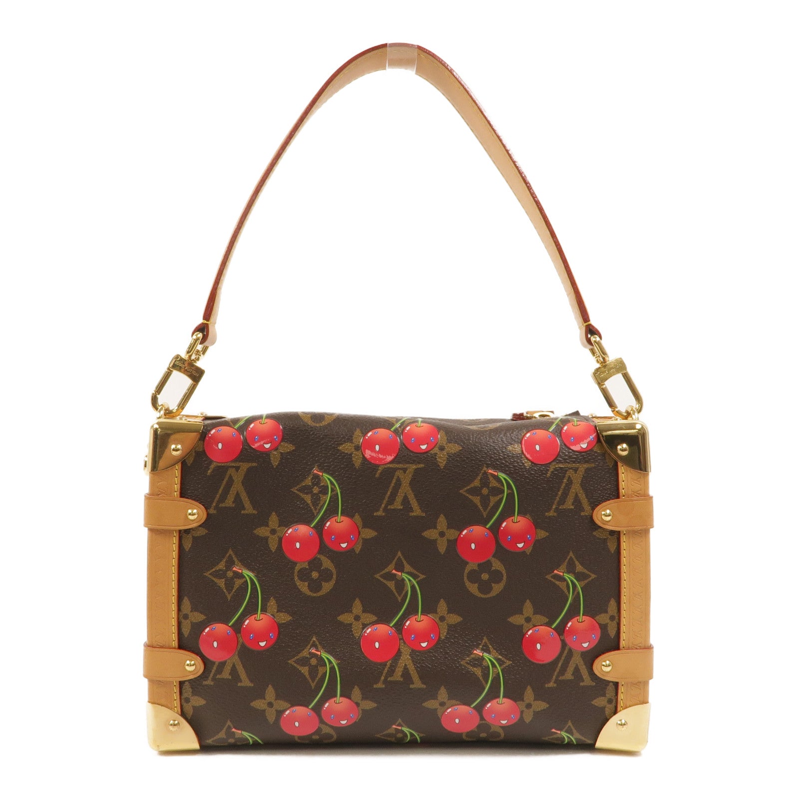 LOUIS VUITTON Monogram LVxTM Cherry Side Trunk手挽肩背兩用袋