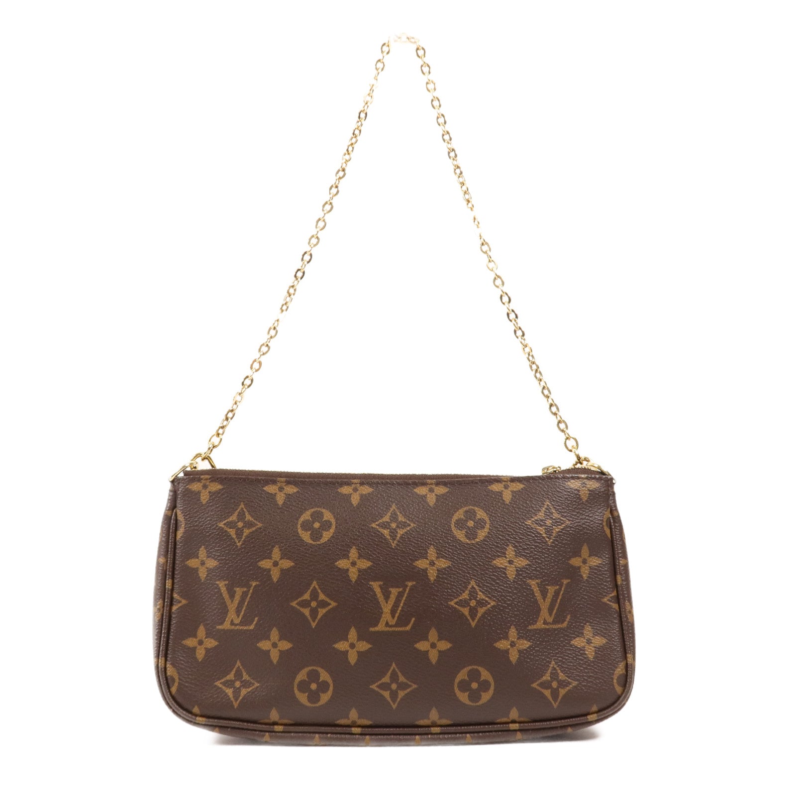 LOUIS VUITTON Monogram Multi Pochette Accessoires金扣肩背袋
