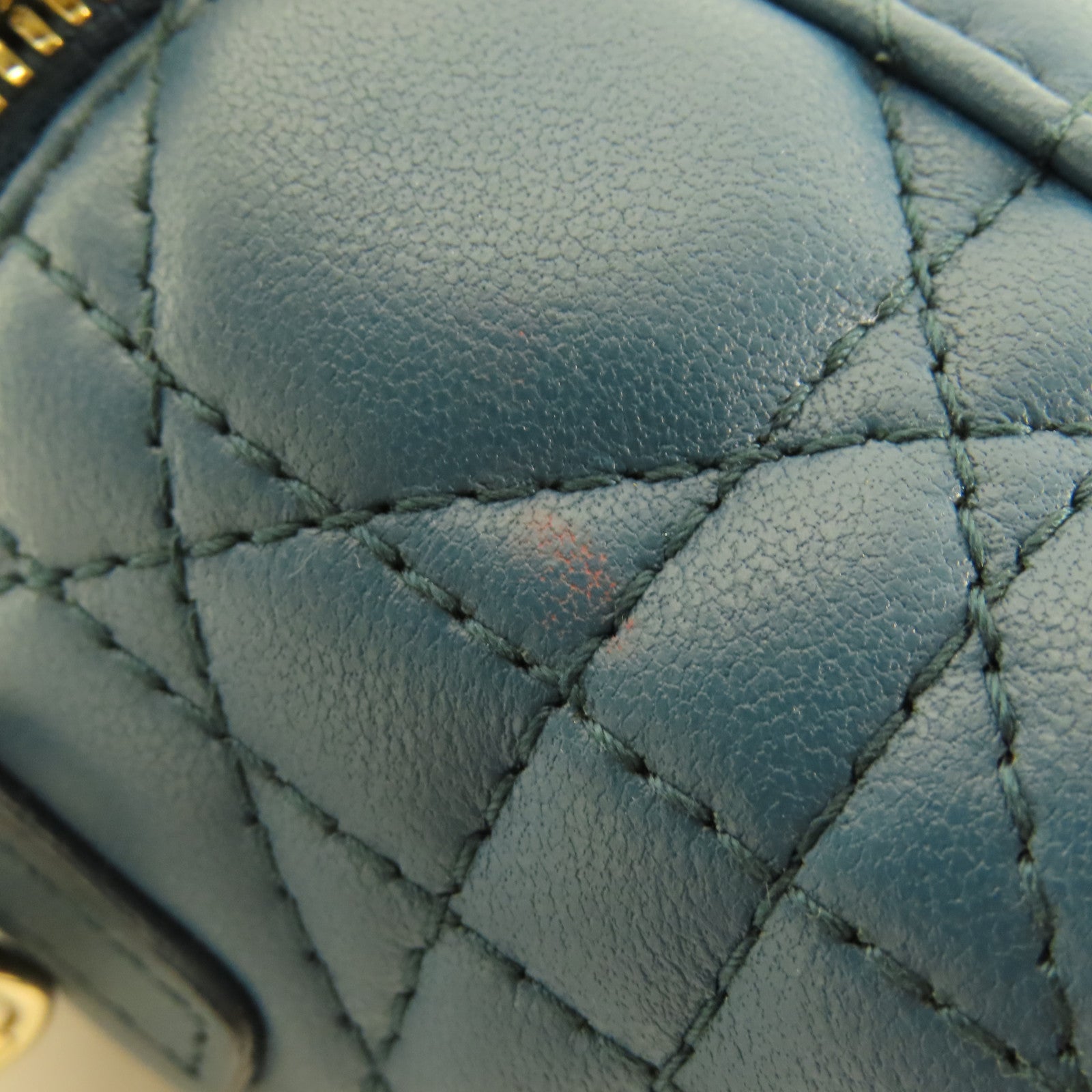 Dior 羊皮皮革Micro Vanity Case金扣手挽肩背兩用袋