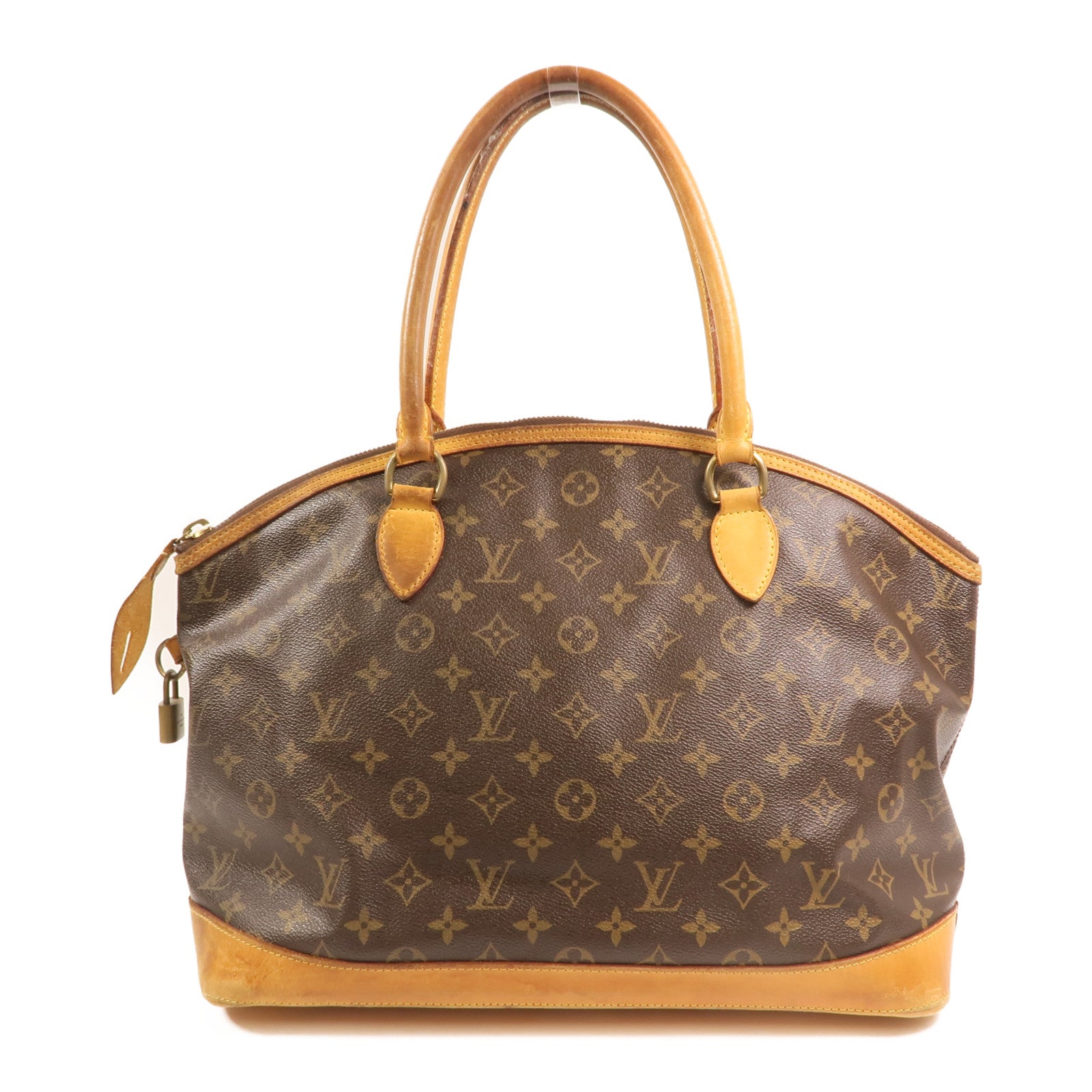 LOUIS VUITTON Monogram Lockit Horizontal金扣肩背袋