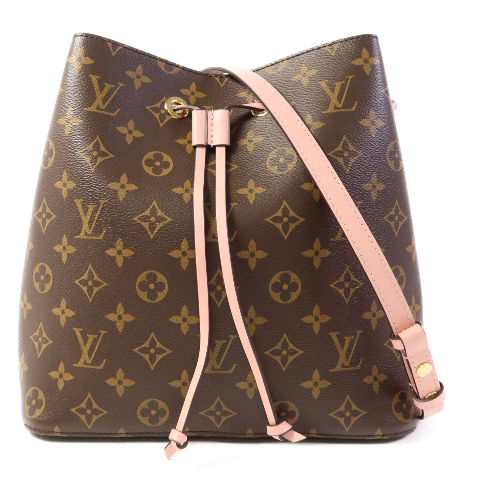 LOUIS VUITTON Monogram Neo Noe MM Bucket Bag金扣肩背袋