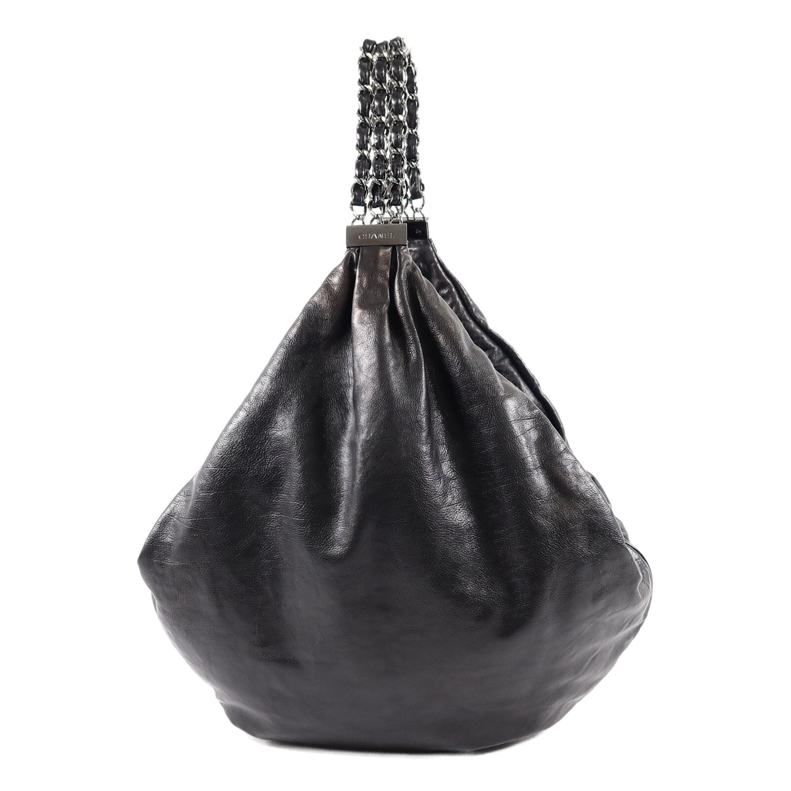 CHANEL 牛皮皮革Chain Shoulder Bag鏈帶肩背袋