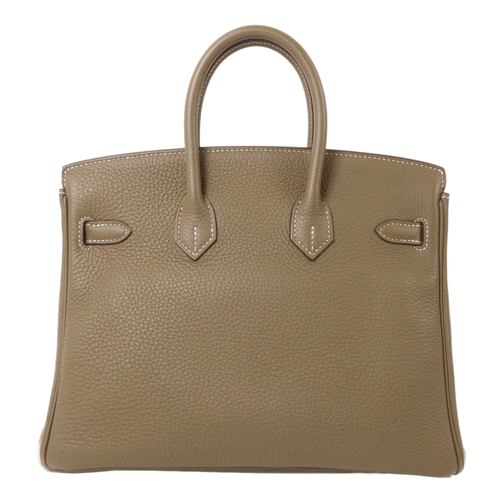 HERMES Togo皮革Birkin 25手挽袋Etoupe