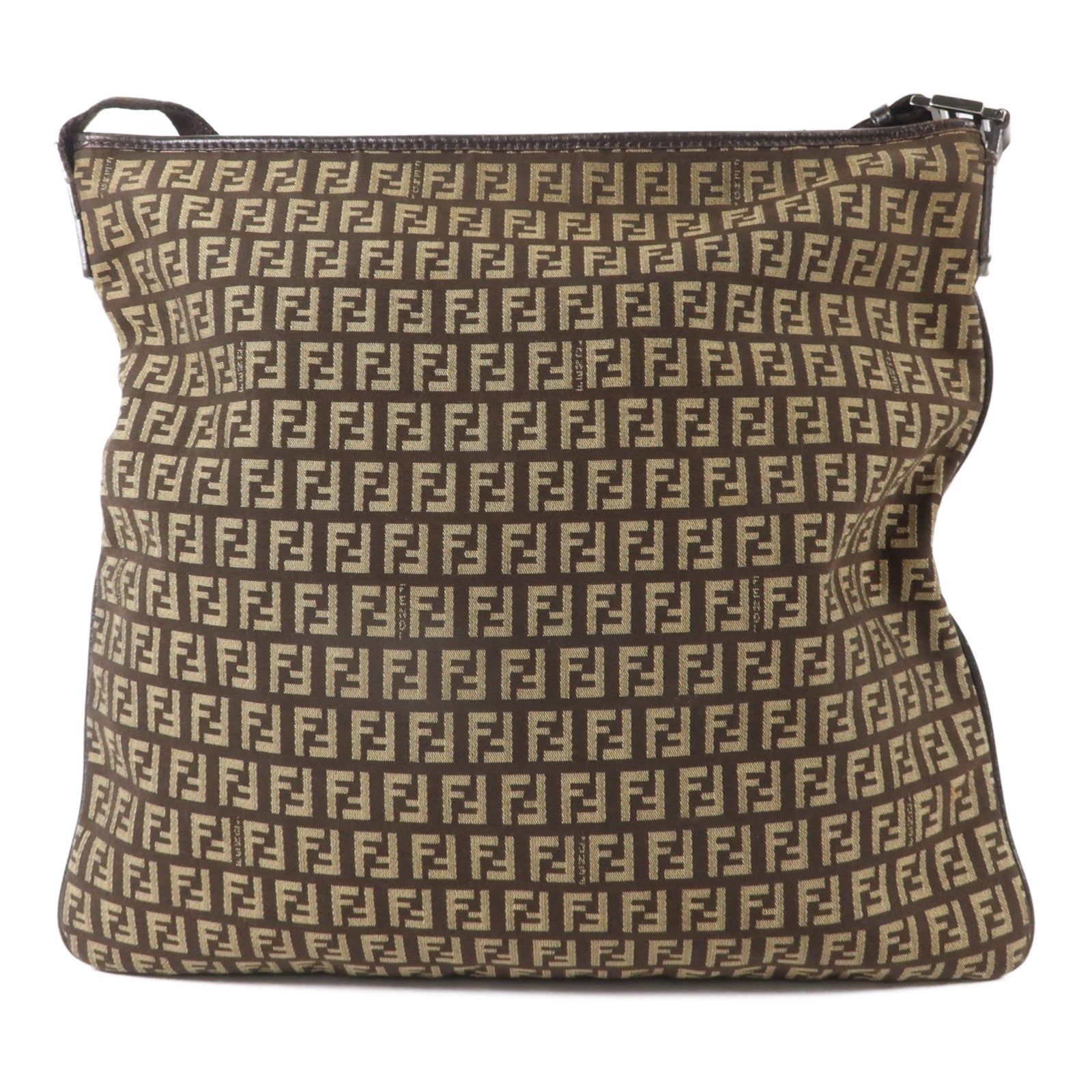 FENDI 帆布Zucchino Shoulder Bag肩背袋