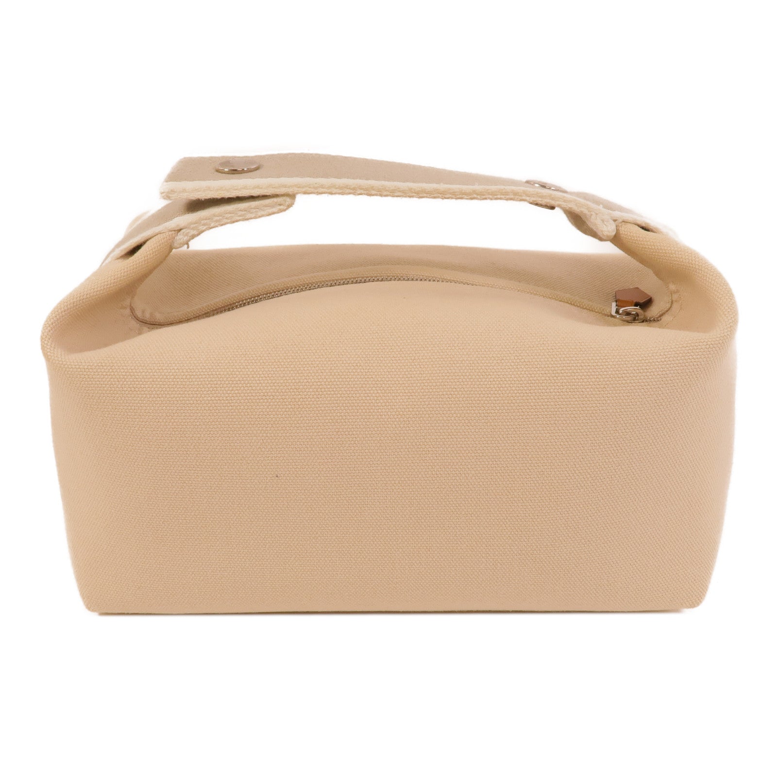 HERMES 帆布Bride A Brac PM手挽袋Naturel
