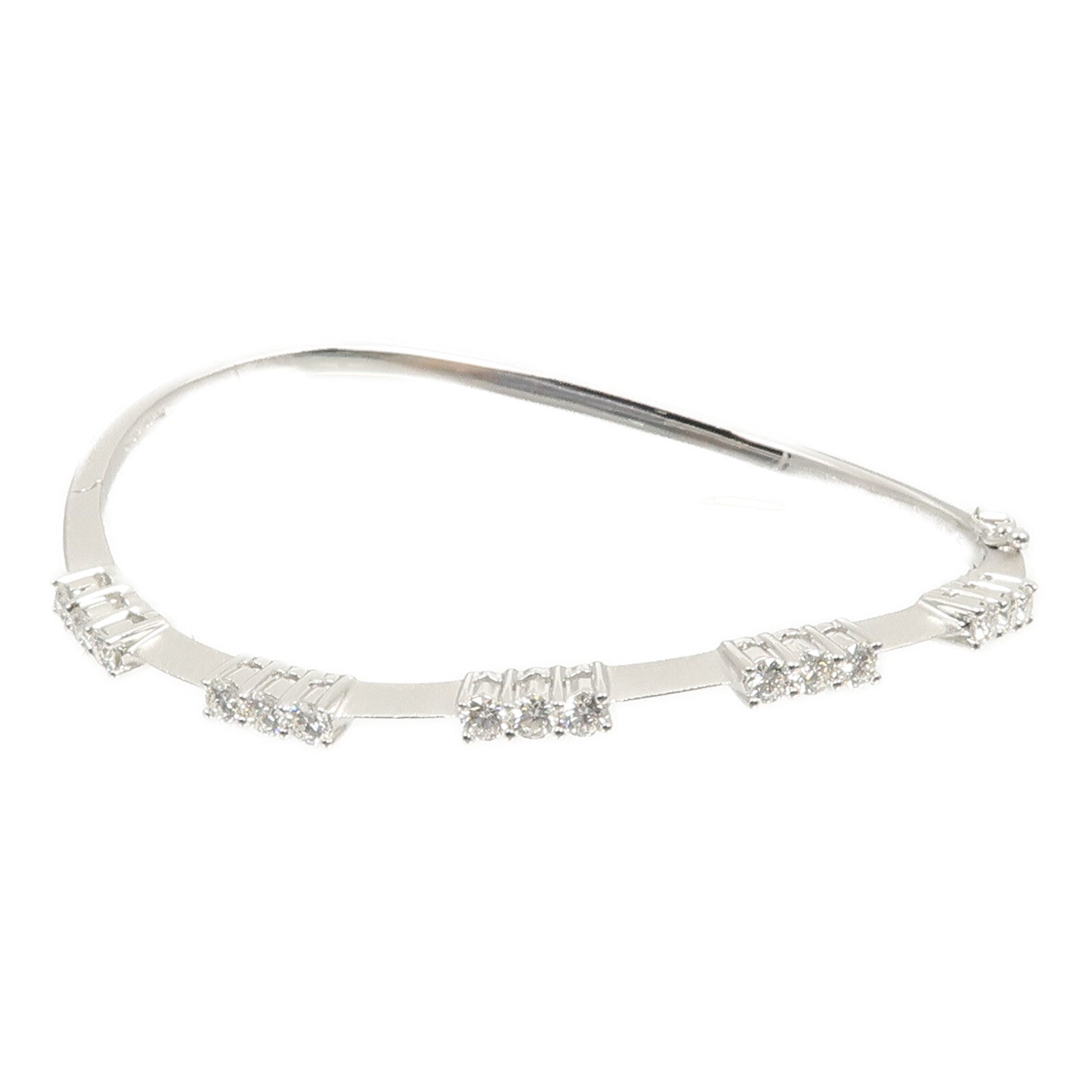 JEWELRY 18K白金Diamond Bracelet鑽石手鐲