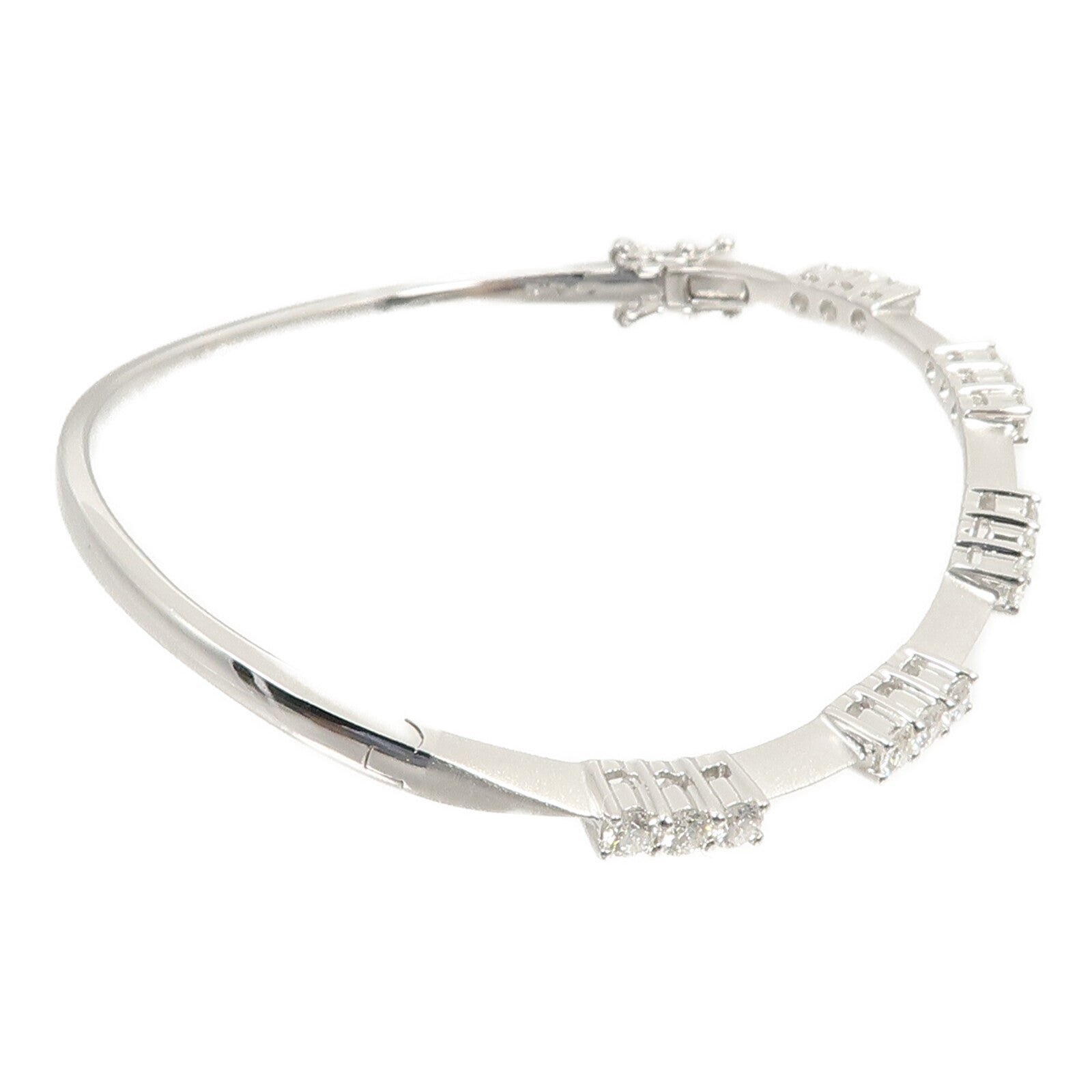 JEWELRY 18K白金Diamond Bracelet鑽石手鐲