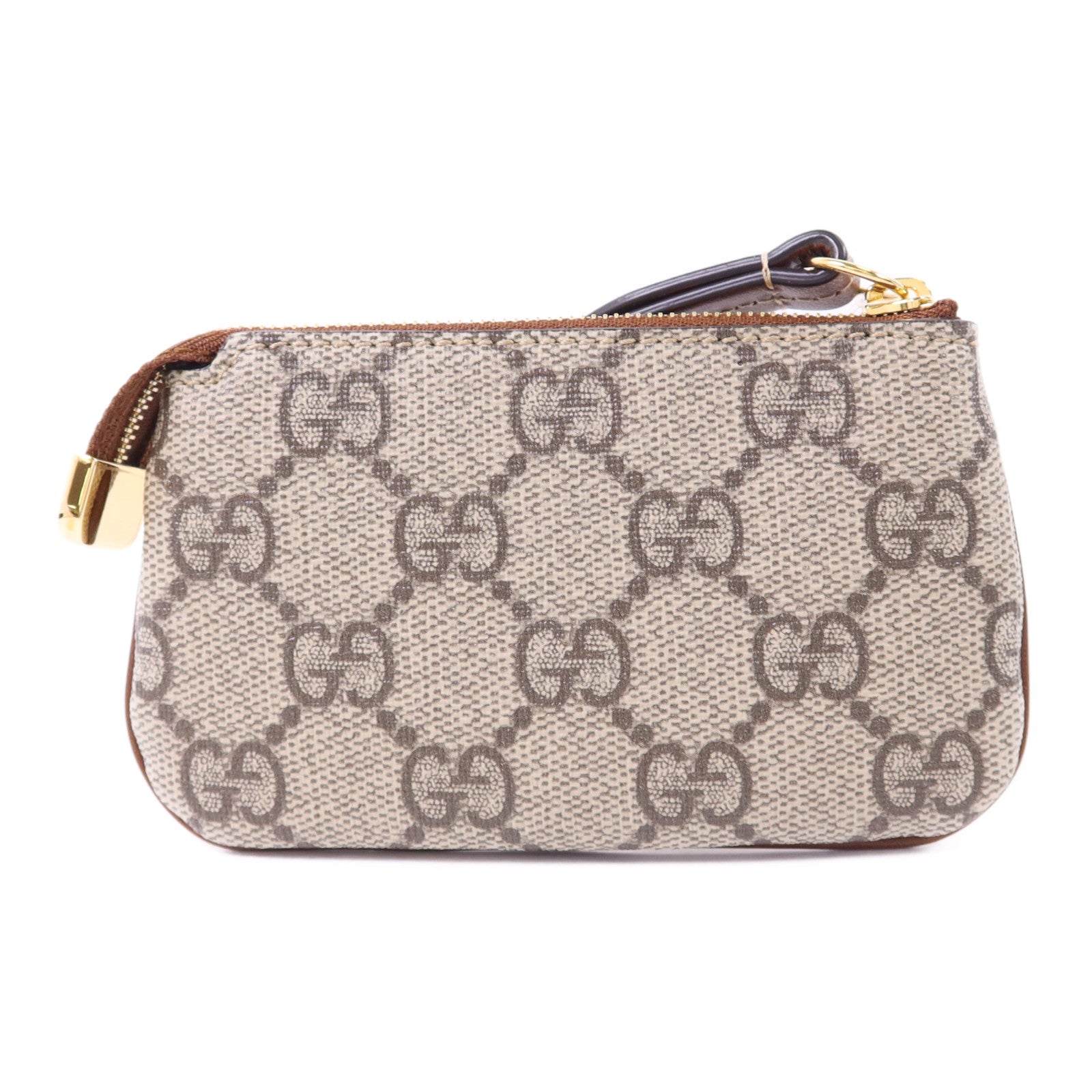 GUCCI 塗層帆布Coin Case金扣零錢包