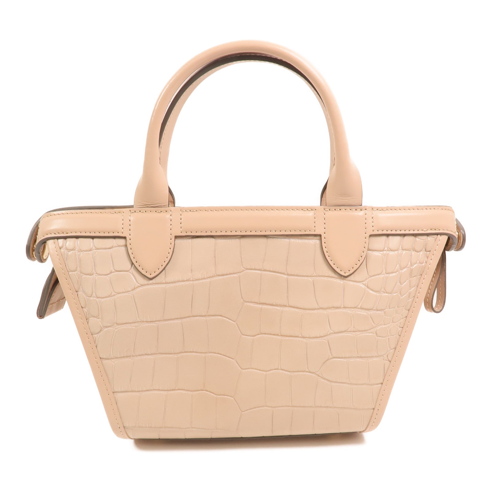Longchamp 牛皮皮革2 Way Shoulder Bag金扣手挽肩背兩用袋