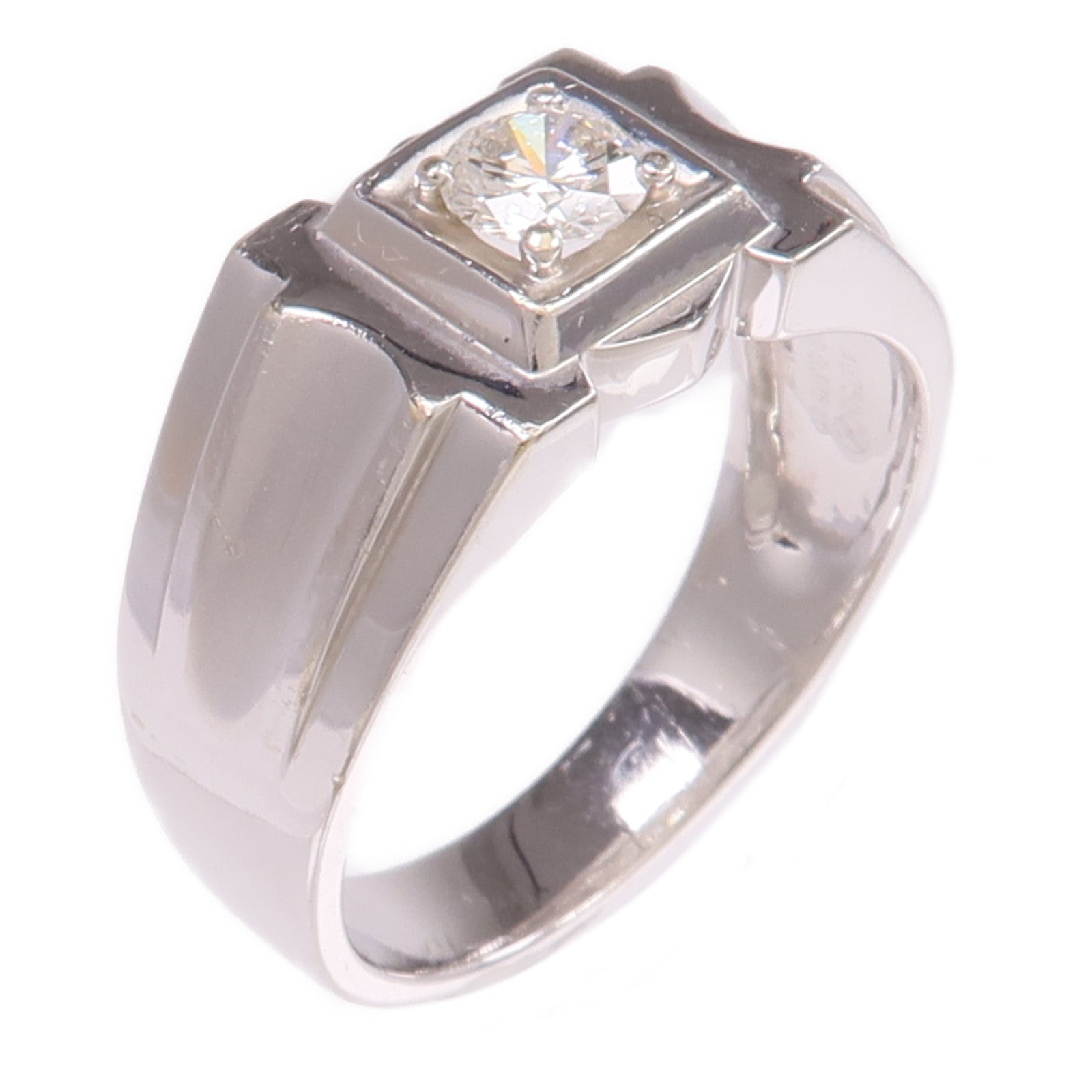 JEWELRY 18K白金Diamond Ring鑽石戒指US#9