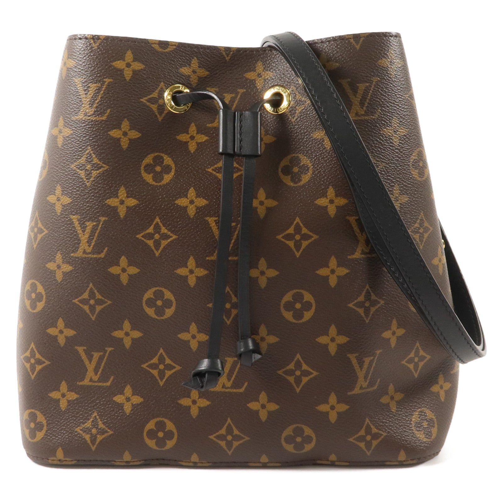 LOUIS VUITTON Monogram Neo Noe MM金扣肩背袋