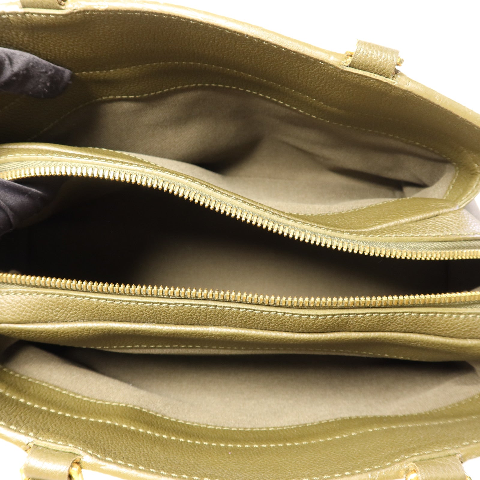 LOUIS VUITTON Monogram Empreinte Vosges MM金扣手挽肩背兩用袋