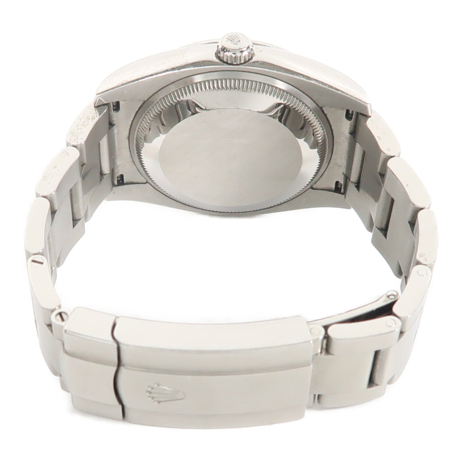ROLEX Oyster Perpetual不鏽鋼手錶自動機芯藍色