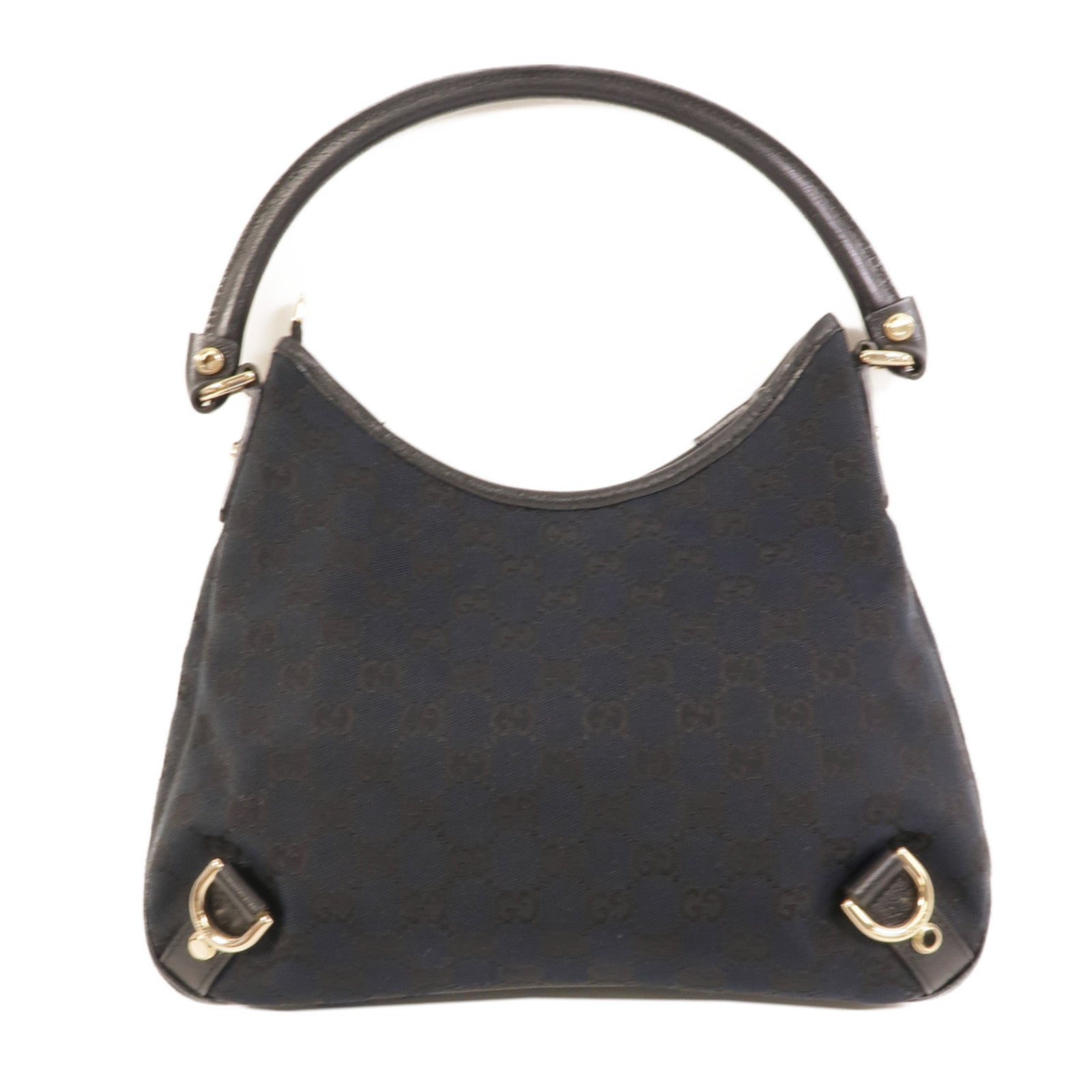 GUCCI 帆布Abbey GG手挽袋