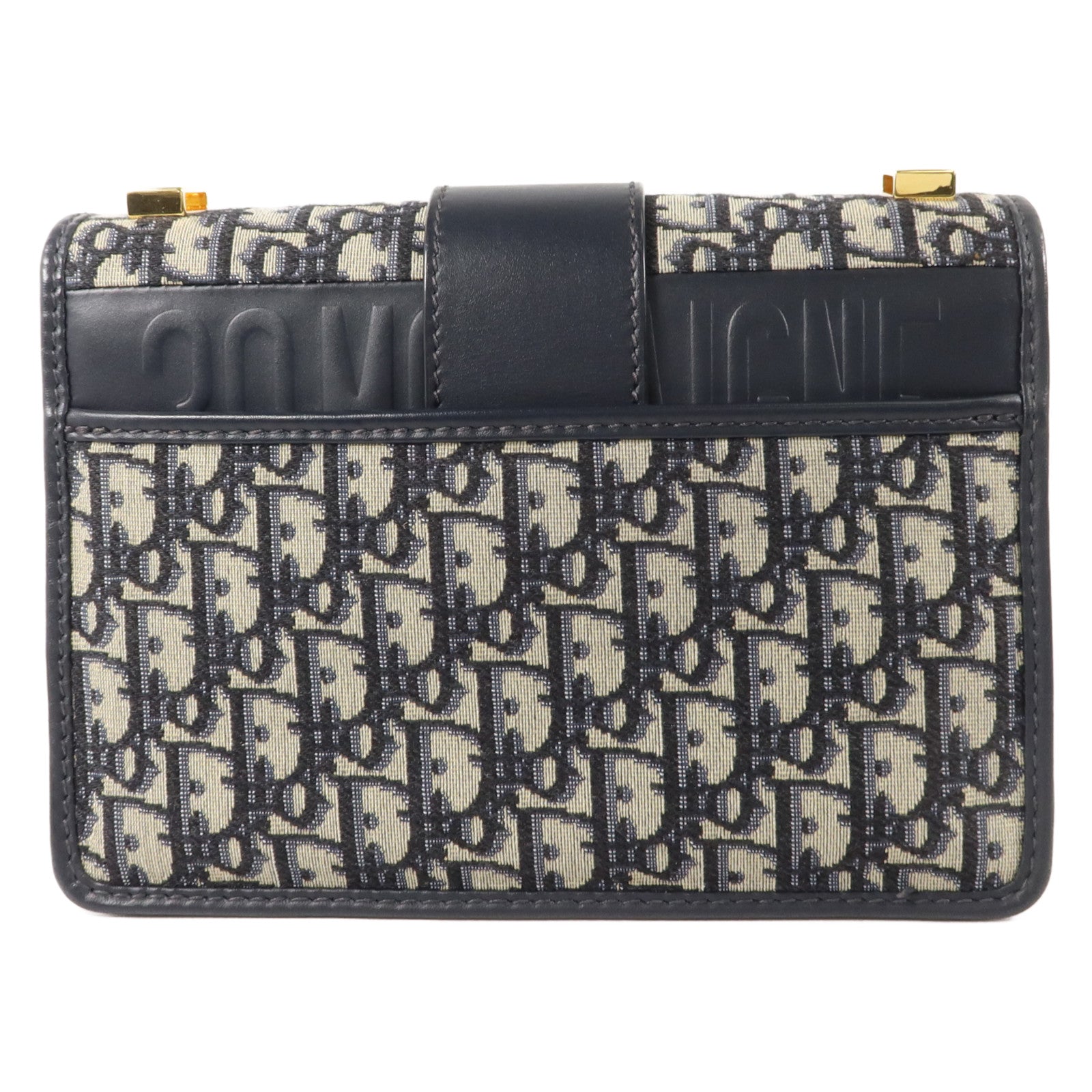 Dior 帆布30 Montaigne肩背袋