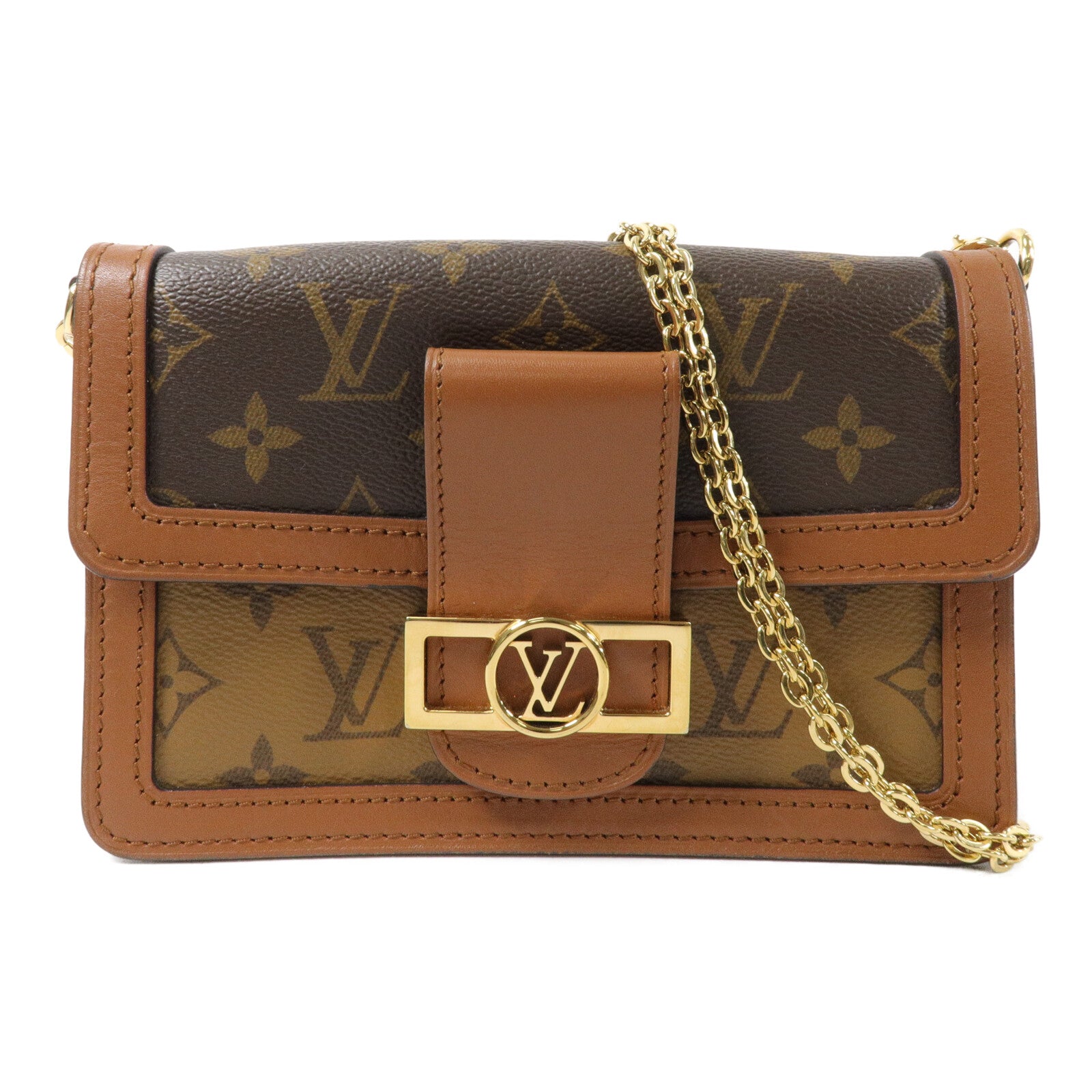 LOUIS VUITTON Monogram Reverse Dauphine肩背袋