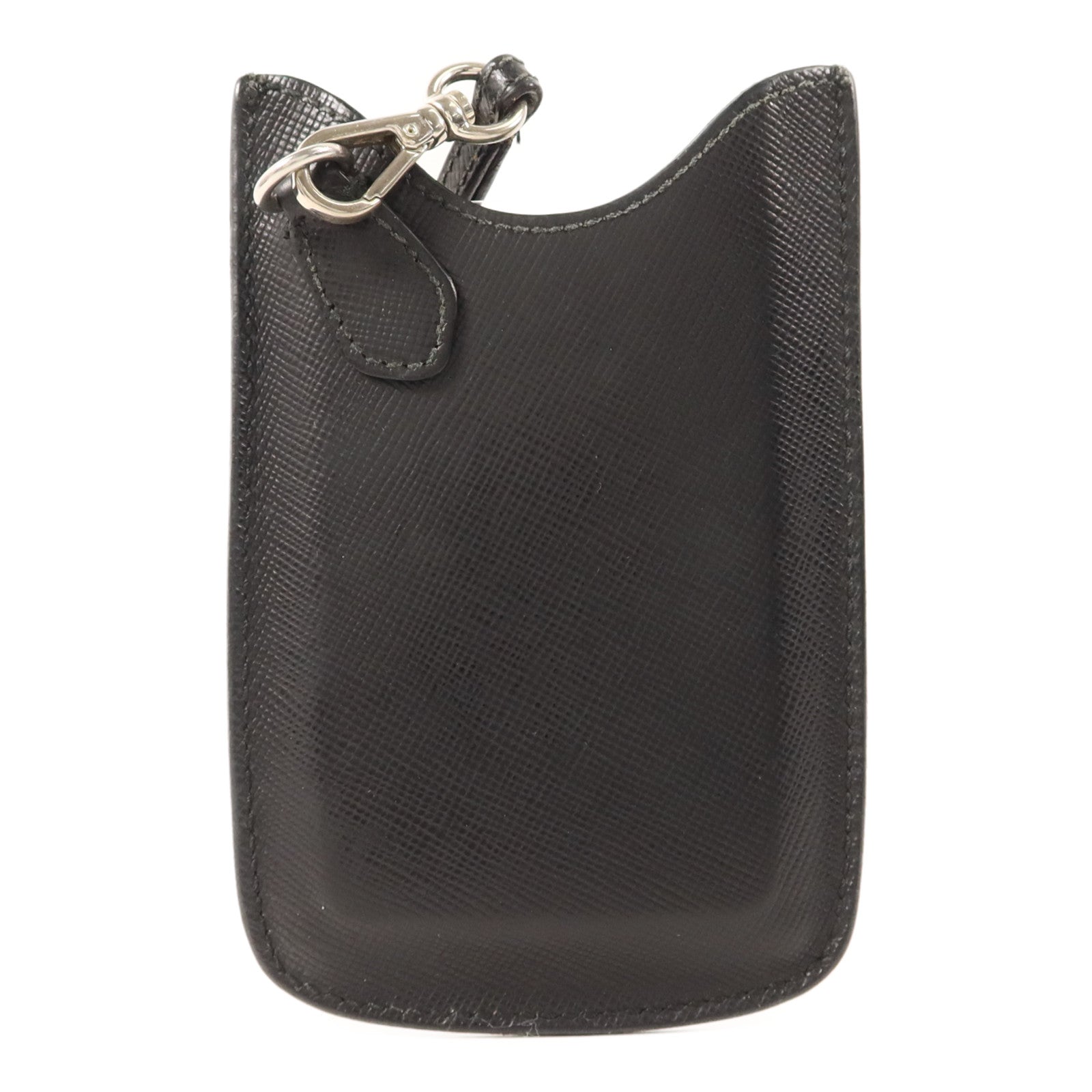 PRADA 【激減優惠】Saffiano皮革iPod case銀扣手機套