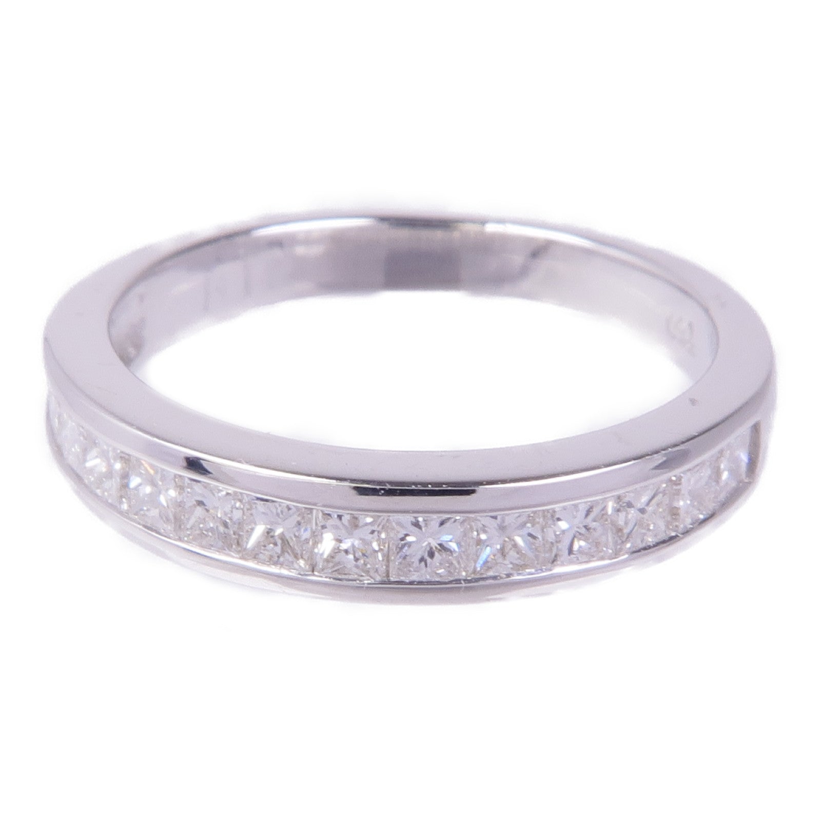 JEWELRY 【激減優惠】18K白金Diamond Ring鑽石戒指US#5