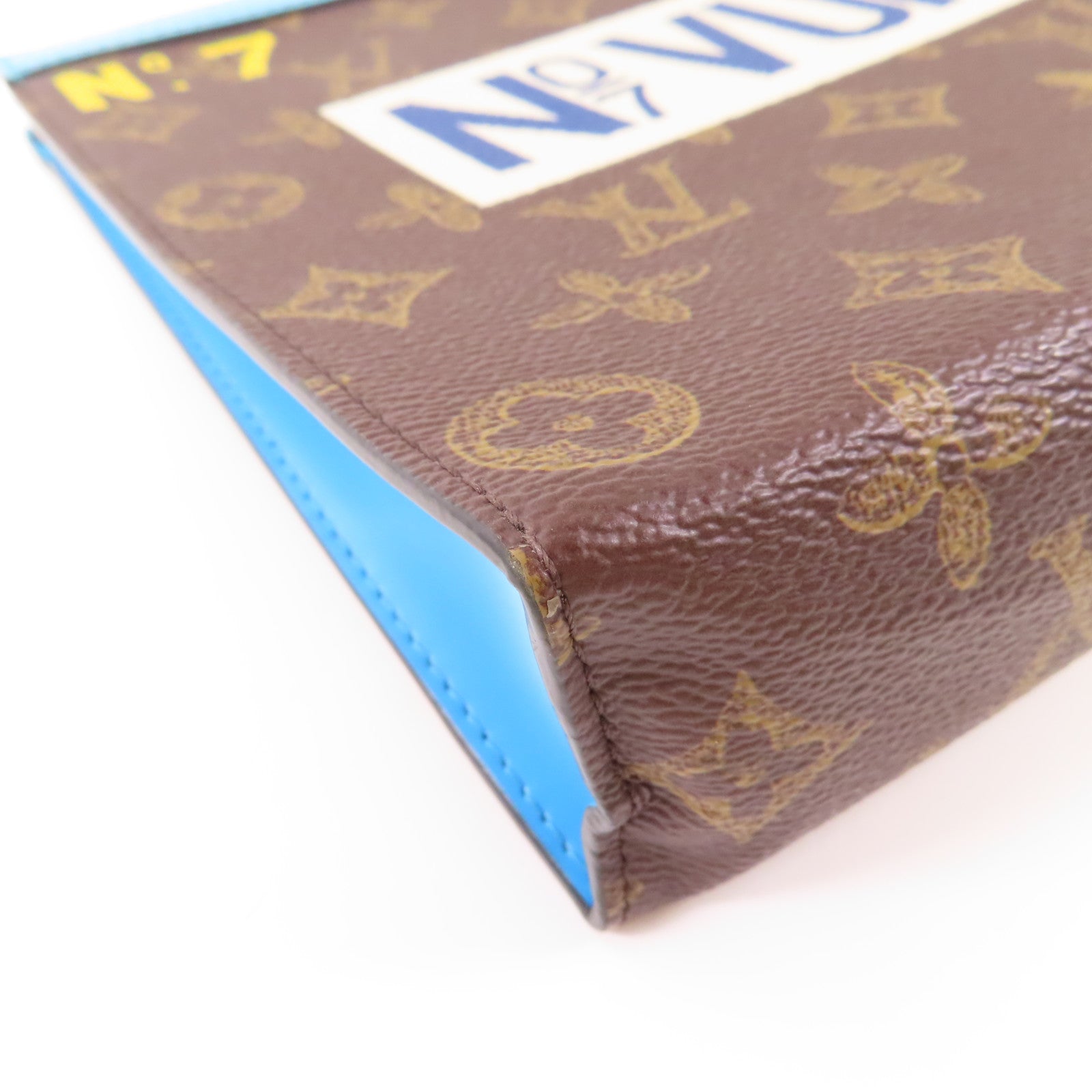LOUIS VUITTON Monogram Pochette Voyage MM金扣手拿包