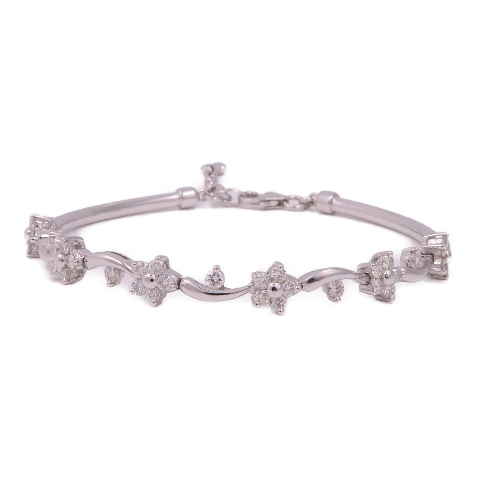 JEWELRY 18K白金Diamond Bracelet鑽石手鏈