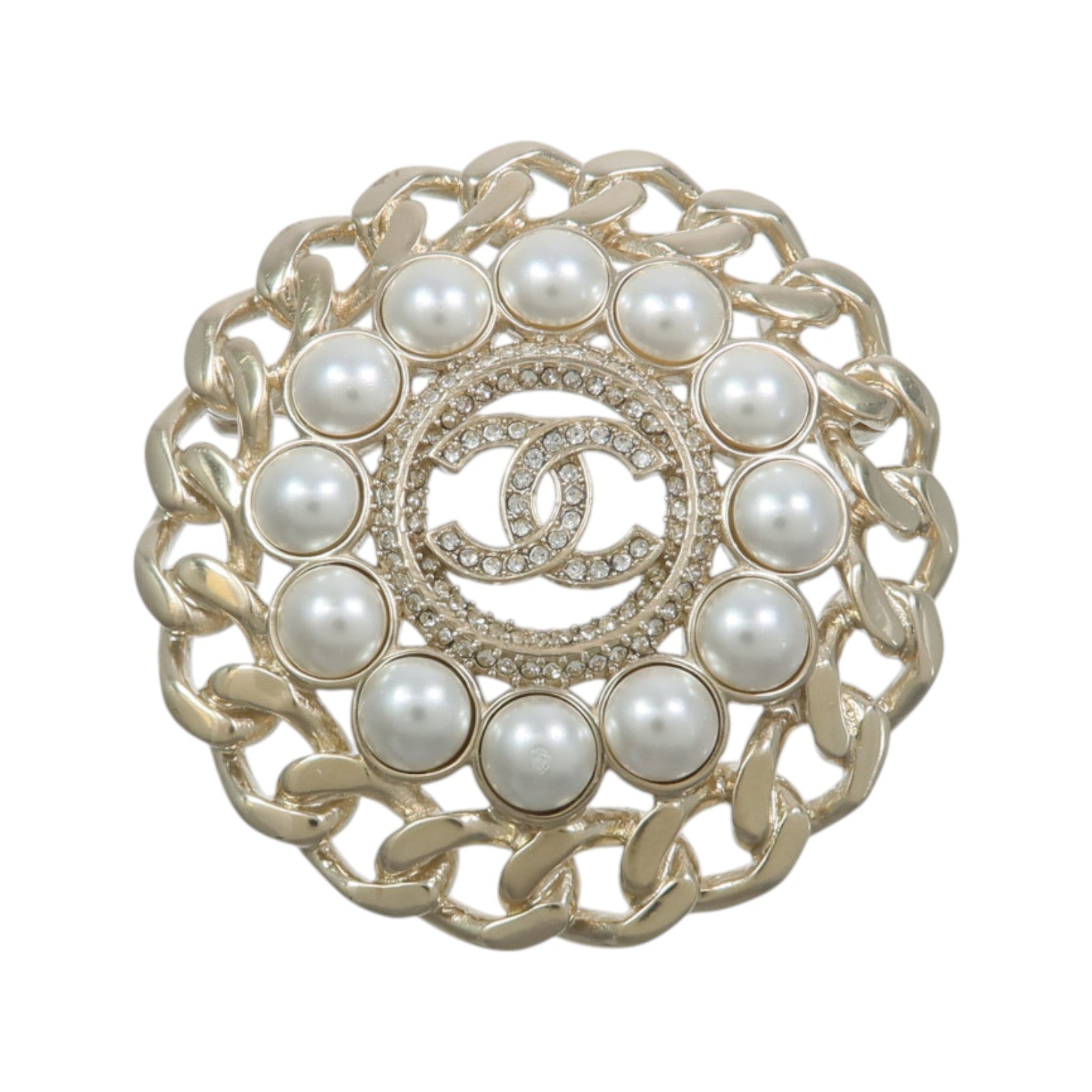 CHANEL PVC/金屬Brooch胸針