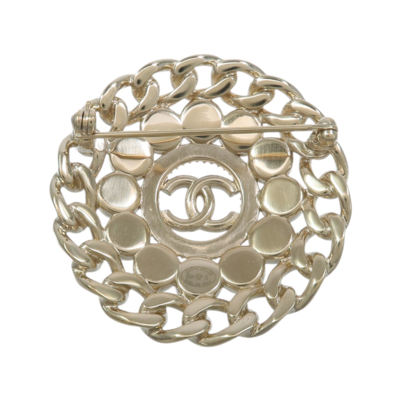 CHANEL PVC/金屬Brooch胸針