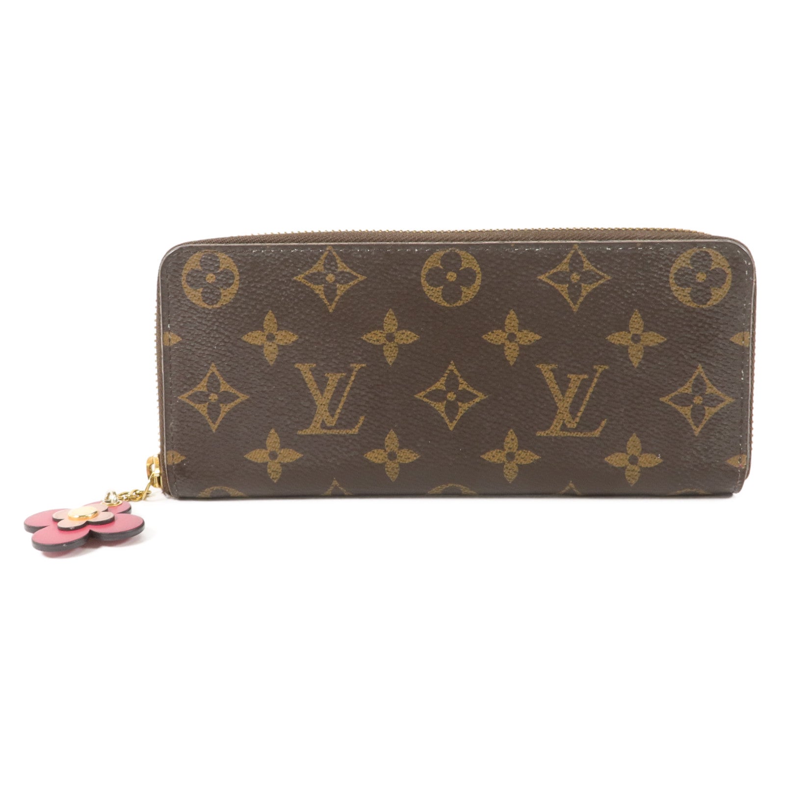 LOUIS VUITTON Monogram Clemence Long Wallet長錢包