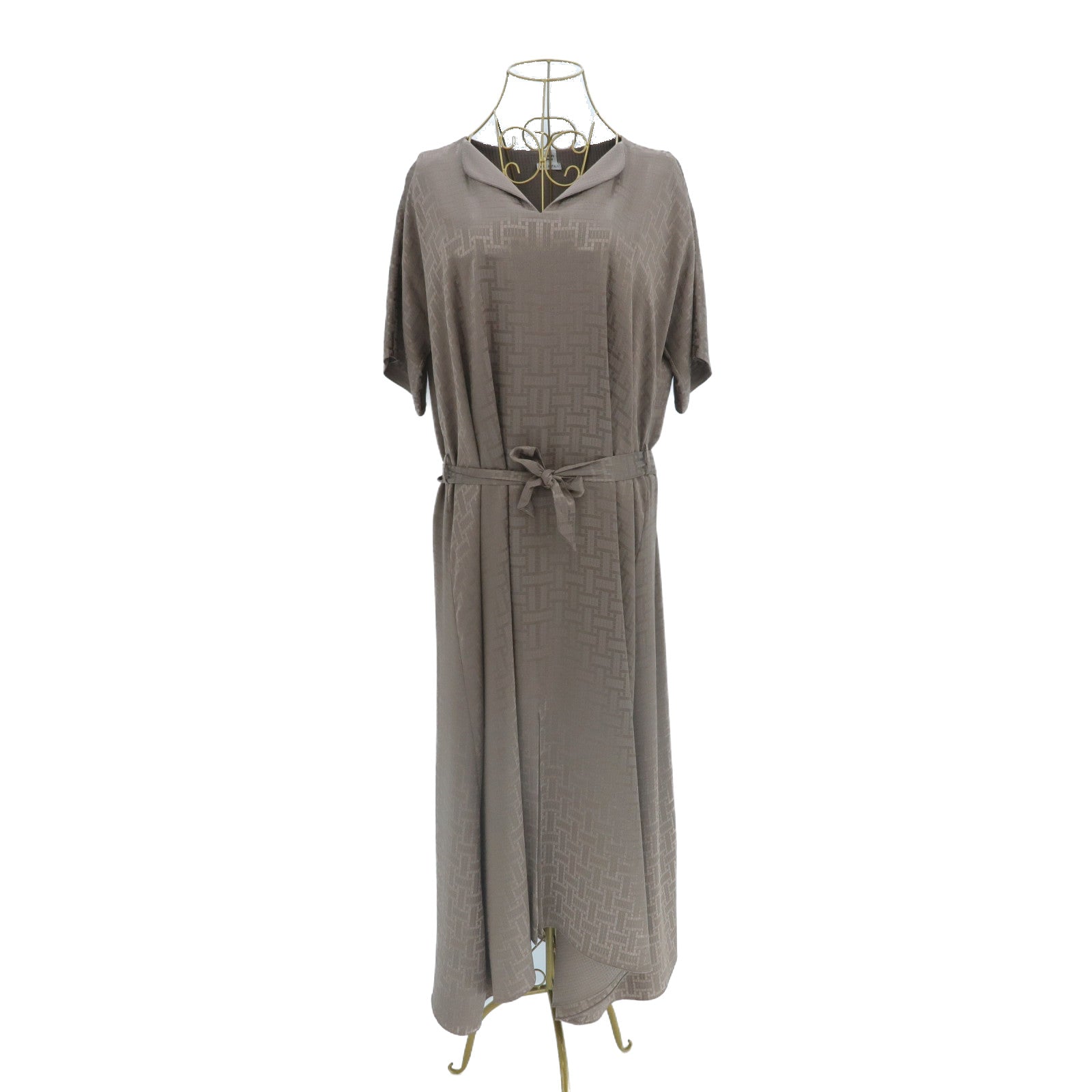 HERMES Silk Mosaic Dress連身裙