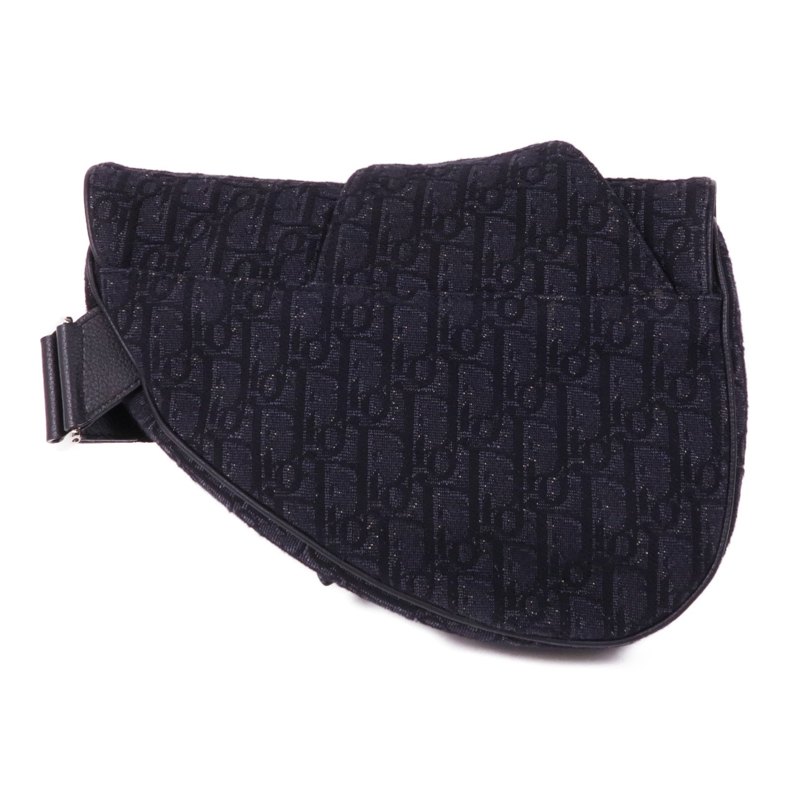 Dior 帆布Saddle Oblique肩背袋