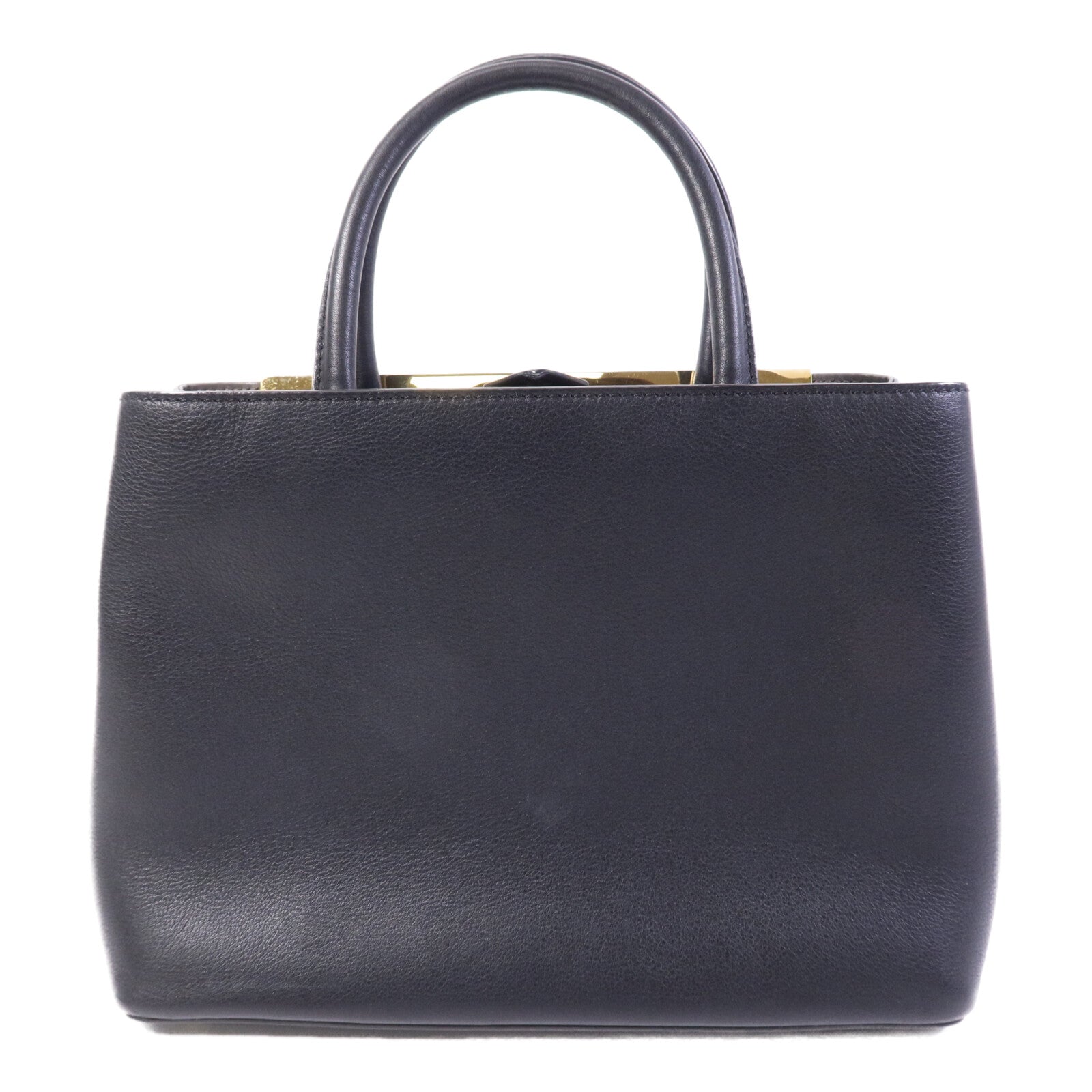 FENDI 牛皮皮革2 Jours金扣手挽肩背兩用袋