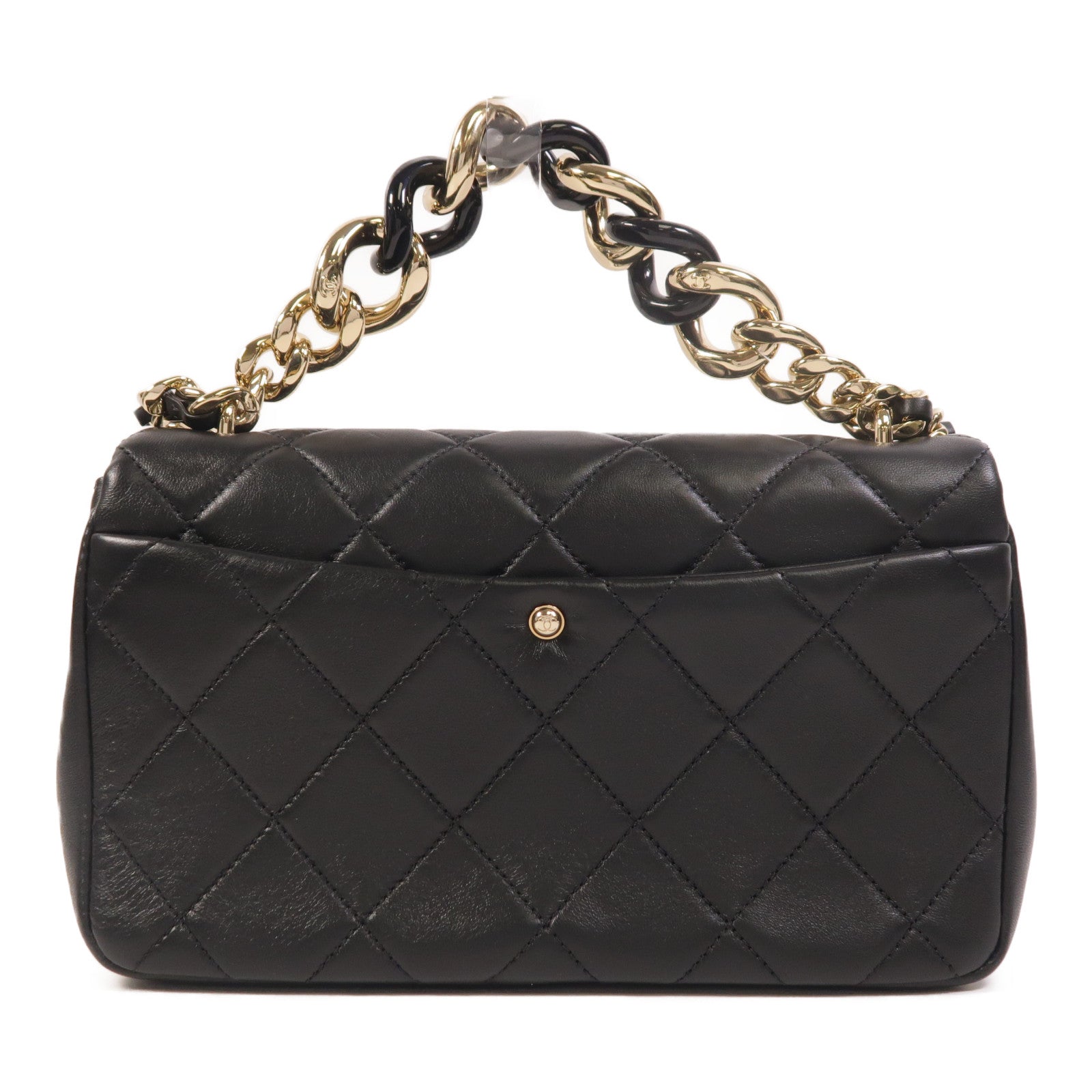 CHANEL 羊皮皮革2 Way Shoulder手挽肩背兩用袋