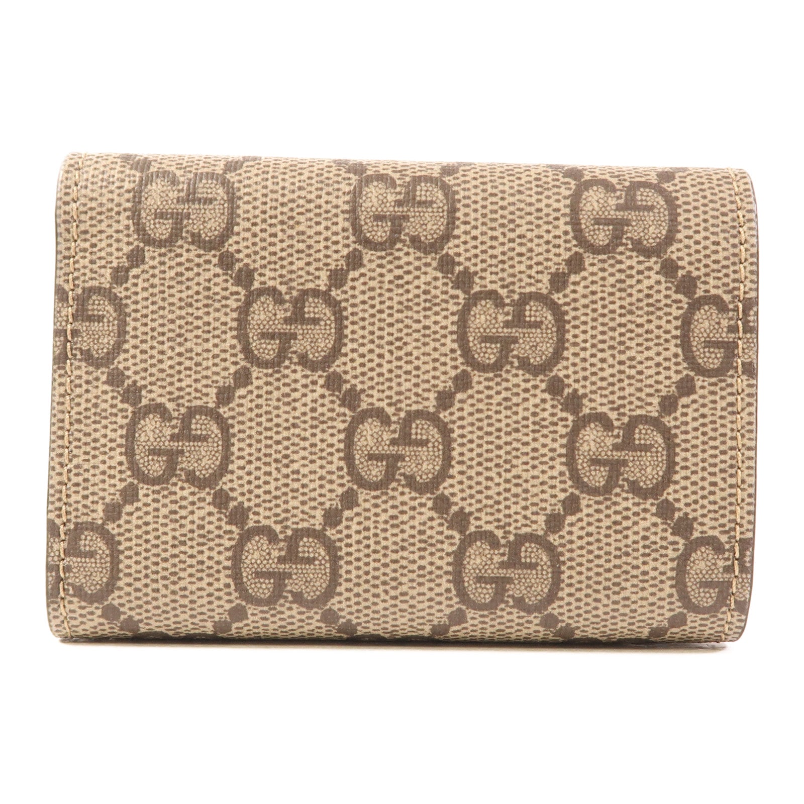 GUCCI 塗層帆布Gucci x Balenciaga Wallet金扣