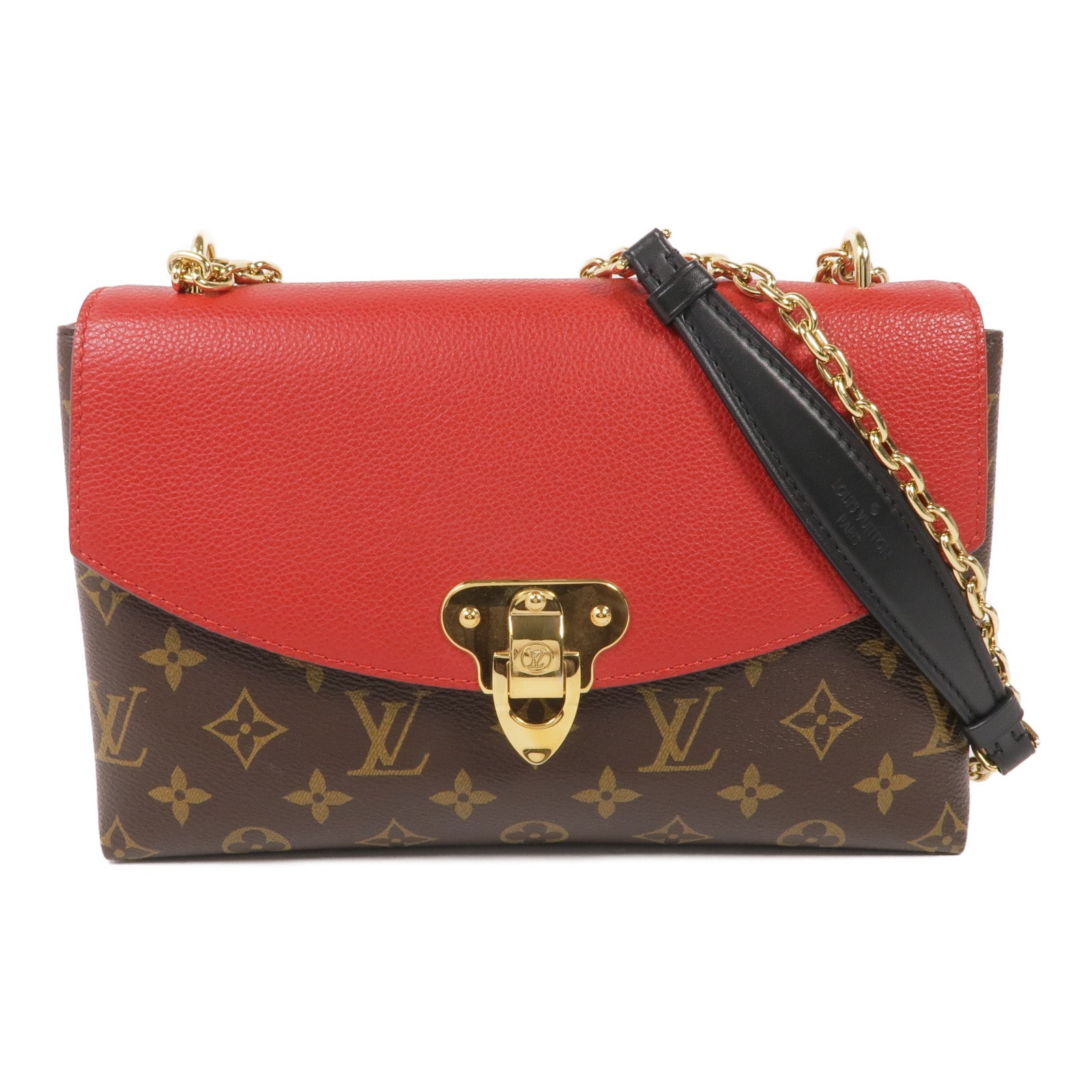 LOUIS VUITTON Monogram Saint Placide金扣肩背袋