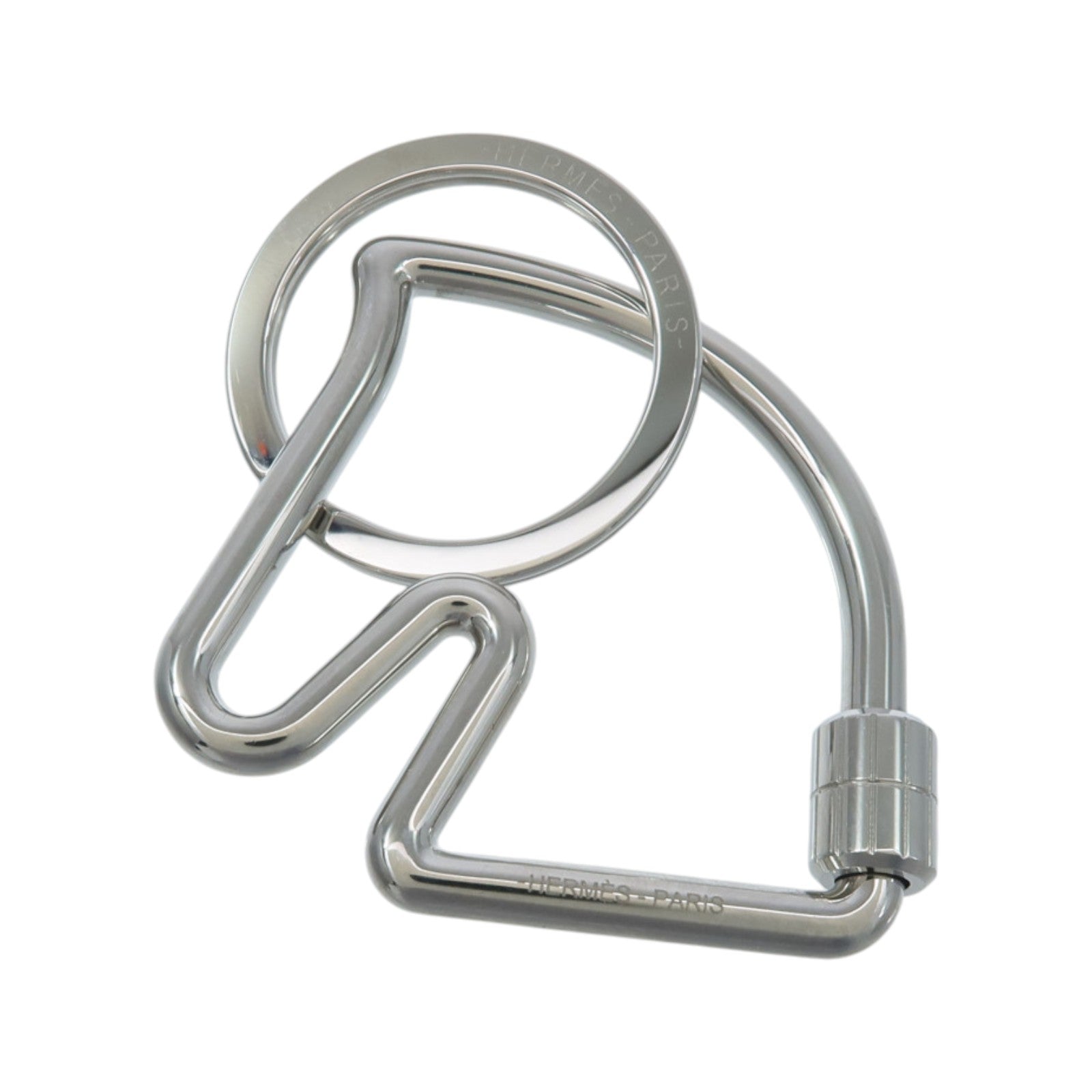 HERMES 金屬Cheval Key Ring掛飾