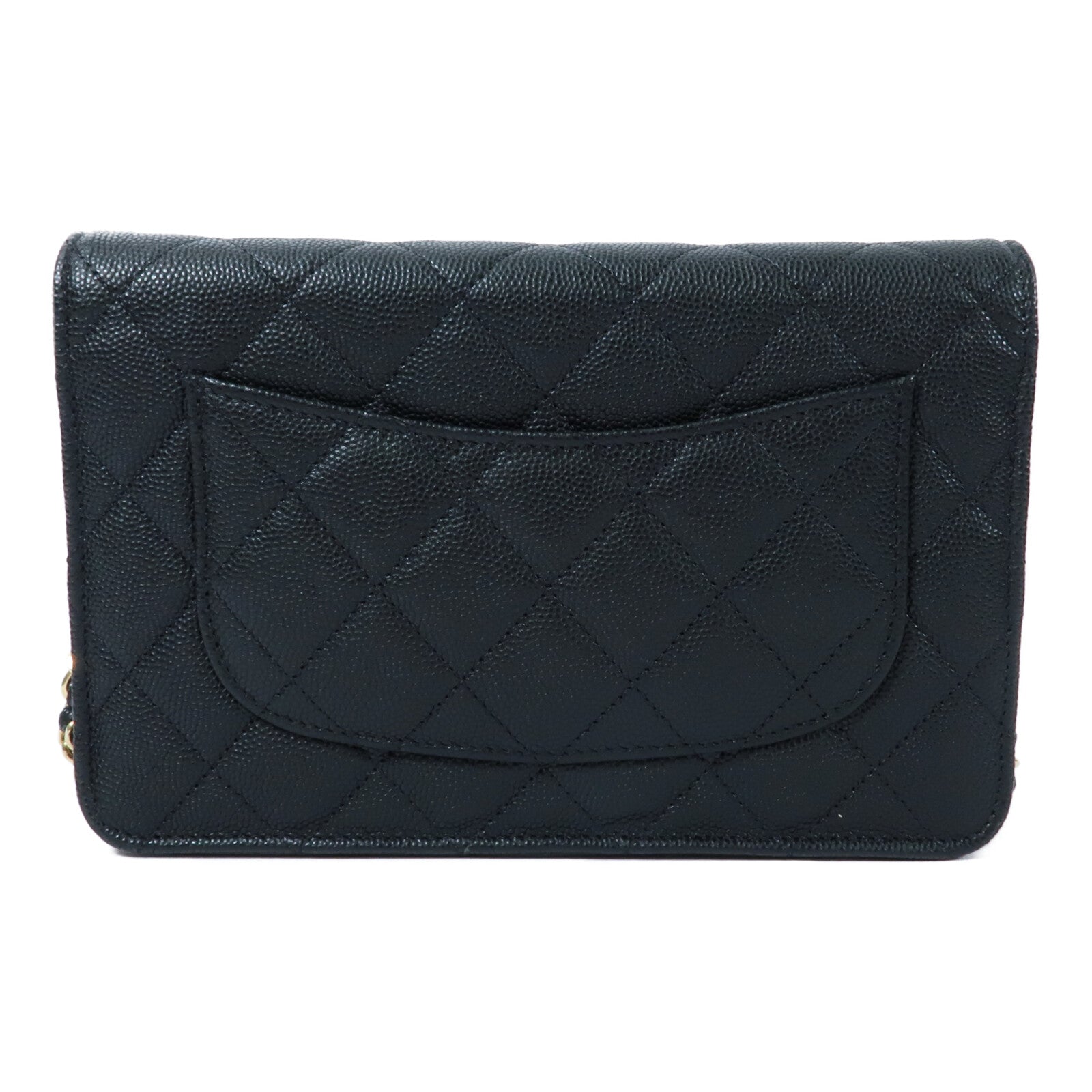 CHANEL 牛皮皮革WOC Wallet On Chain鏈帶肩背袋