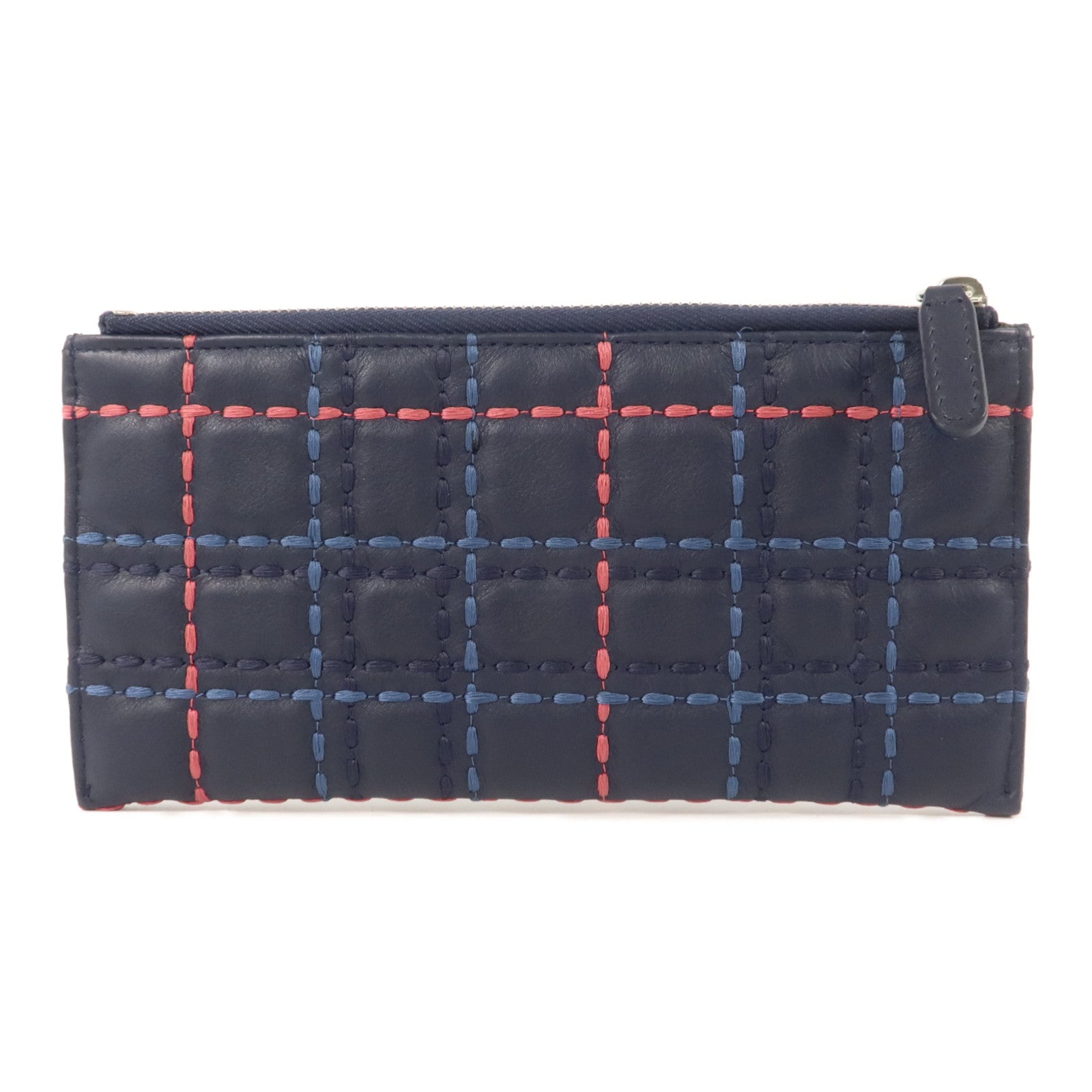 CHANEL 羊皮皮革Zipper Long Wallet長錢包
