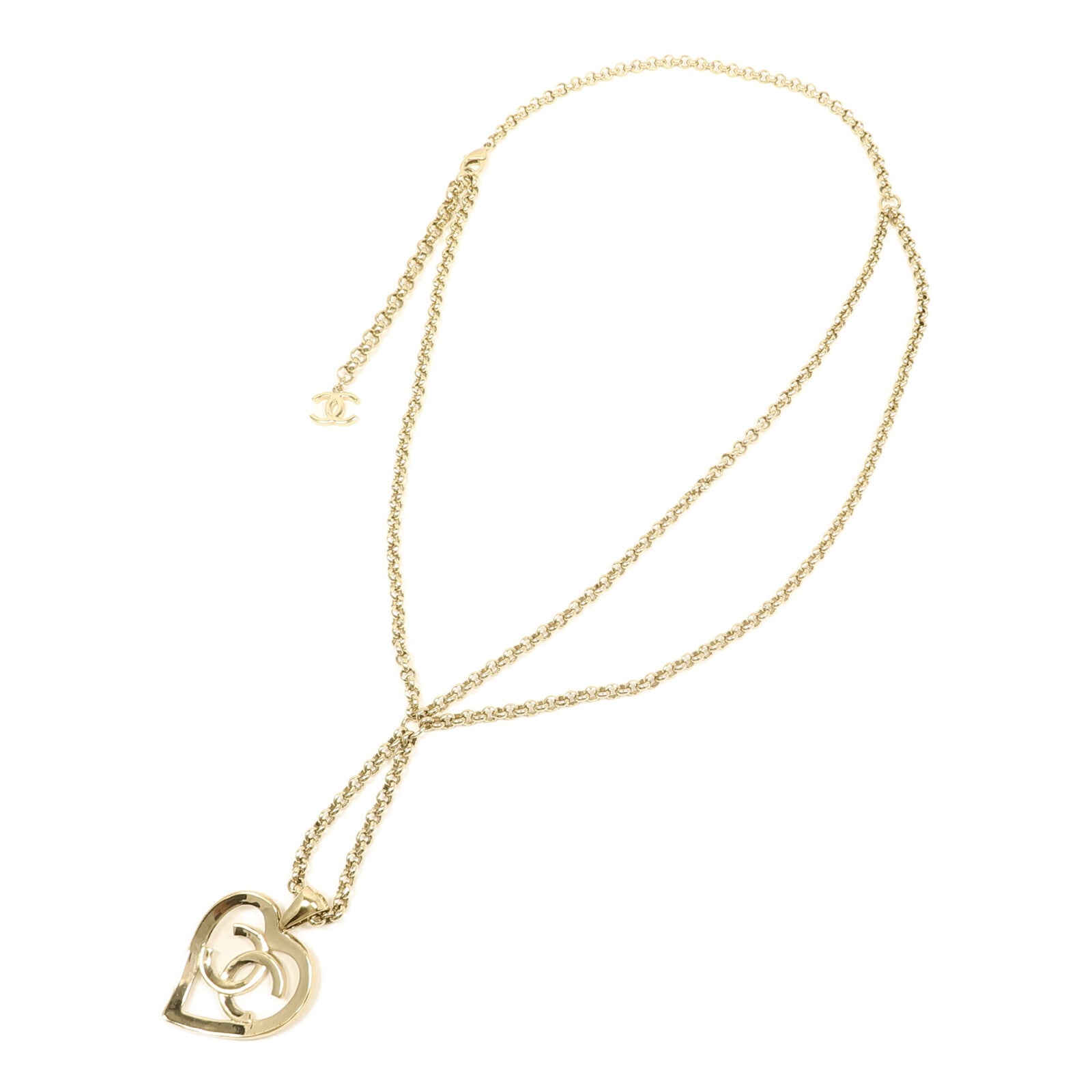 CHANEL 金屬Heart Chocker項鍊