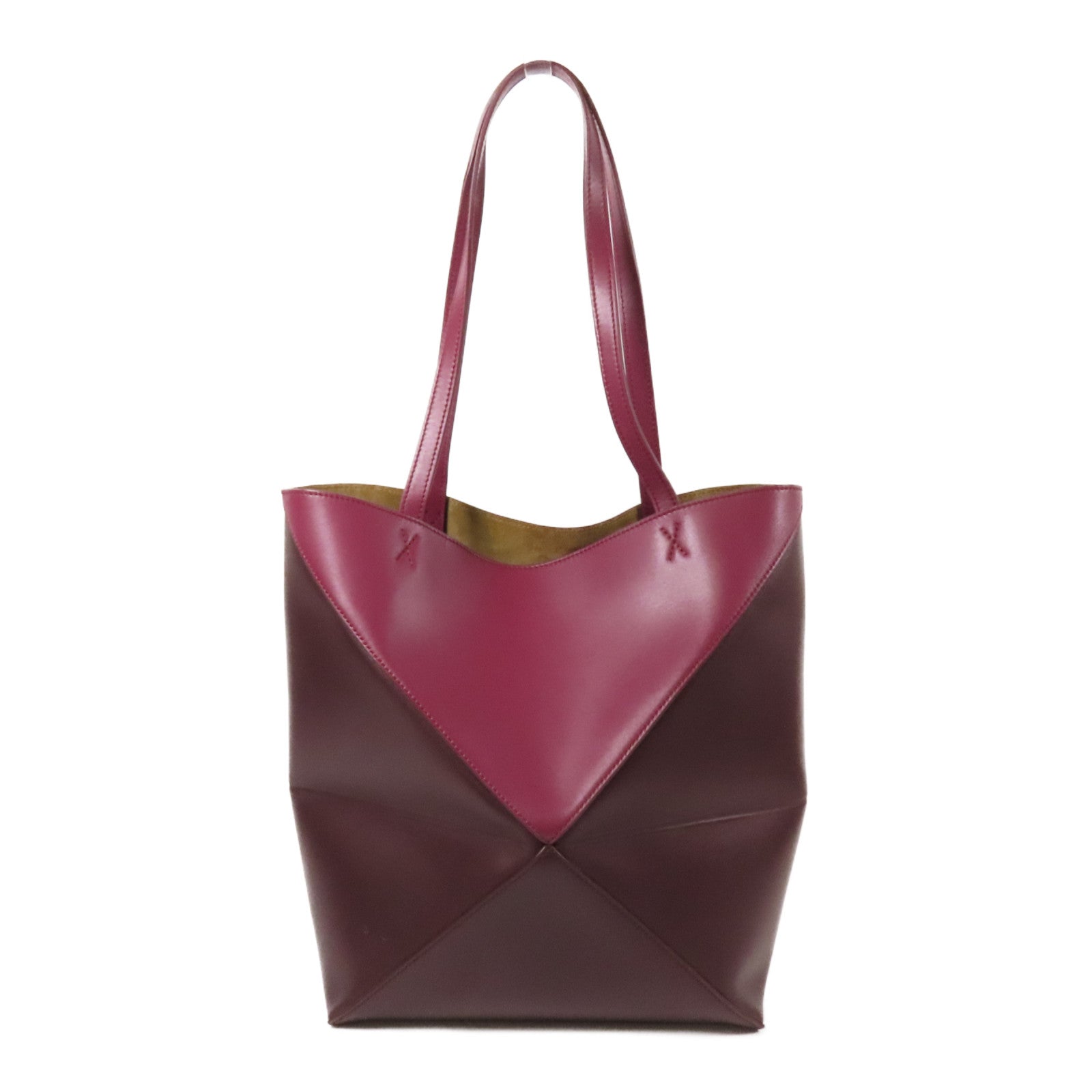 LOEWE 牛皮皮革Puzzle Fold Tote肩背袋