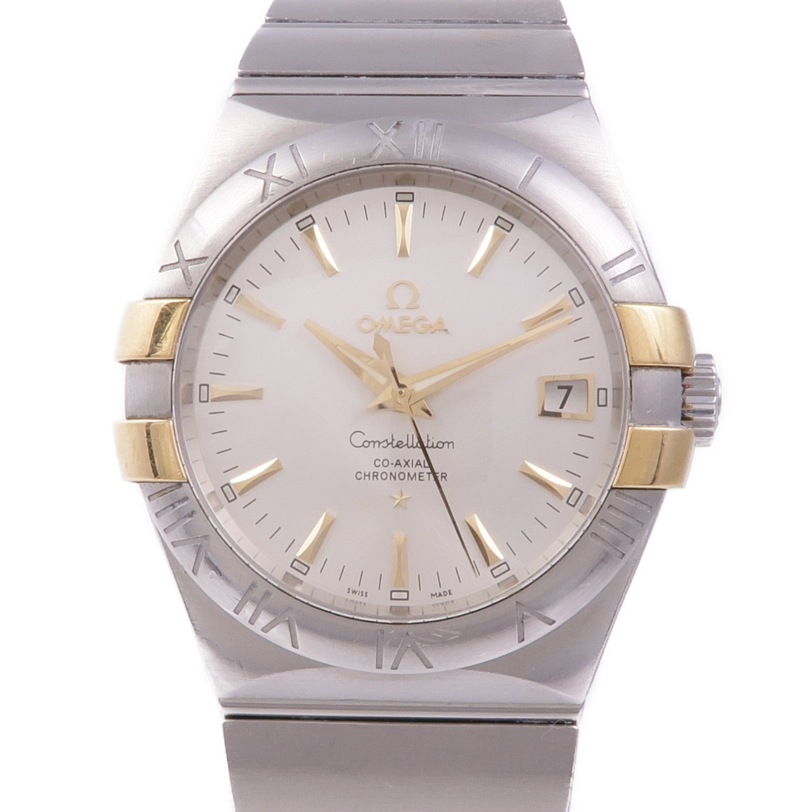 OMEGA Constellation 123.20.35.20.02.004 Watch 18K Yellow Gold/Stainless Steel