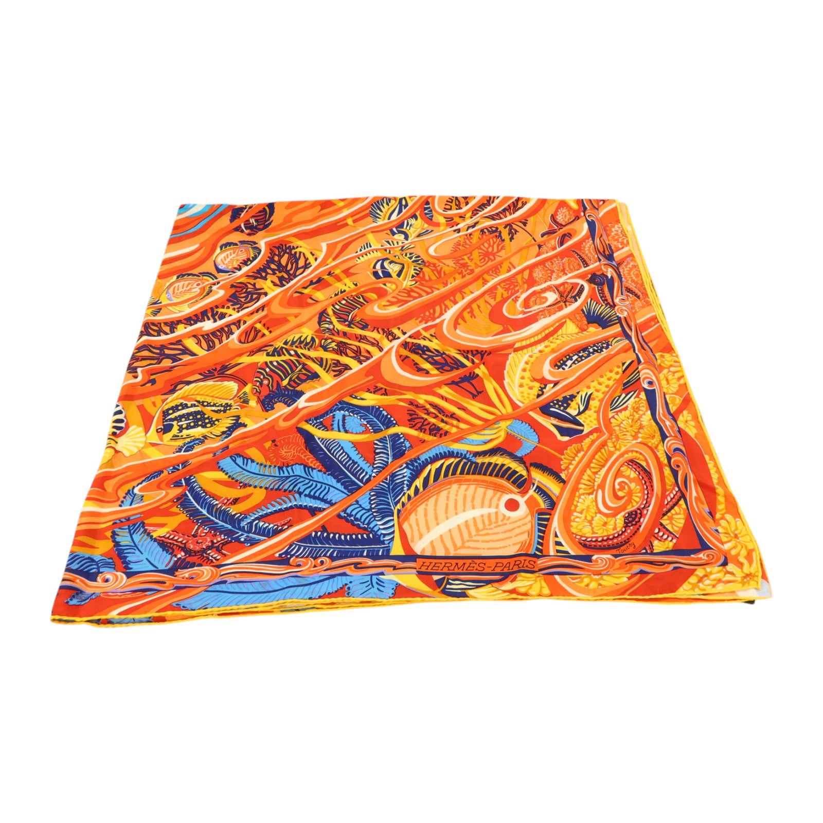 HERMES 絲質Scarf 140x140絲巾