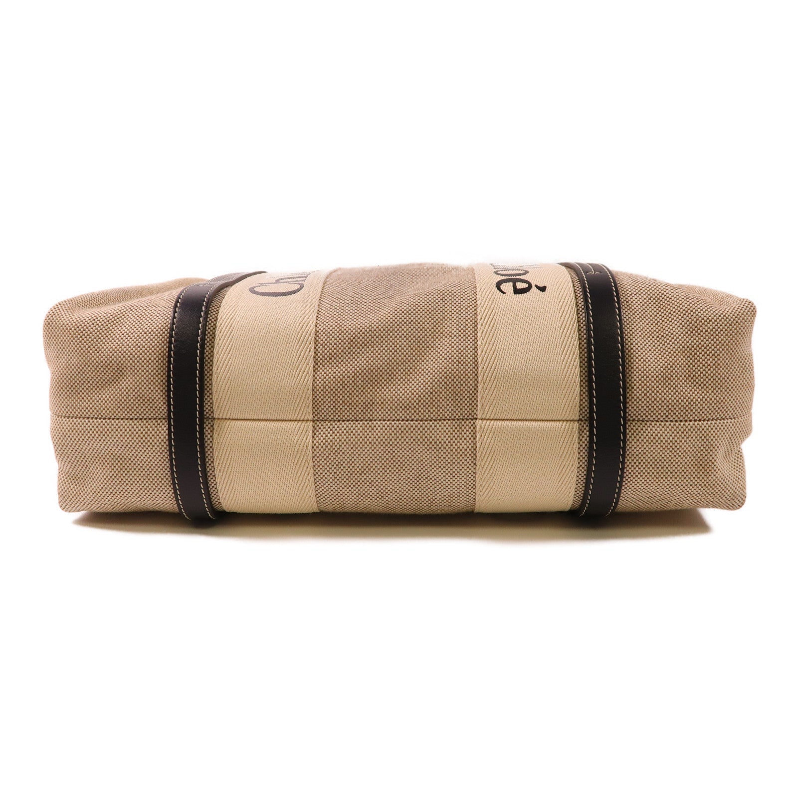 Chloe 帆布Woody Tote Bag手挽袋
