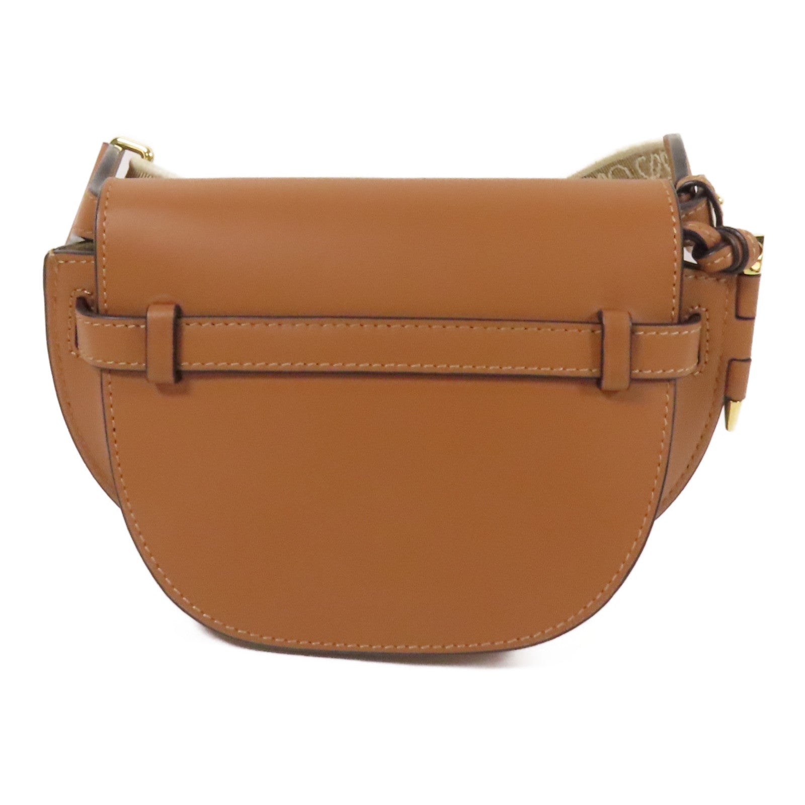 LOEWE 牛皮皮革Mini Gate金扣肩背袋