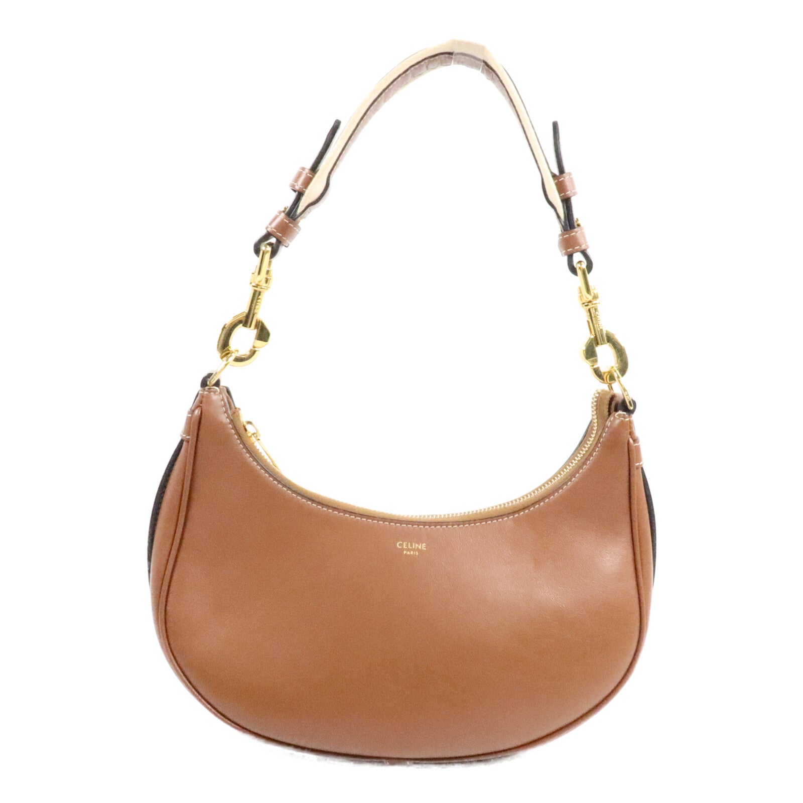 CELINE 牛皮皮革Triomphe Ava Medium肩背袋