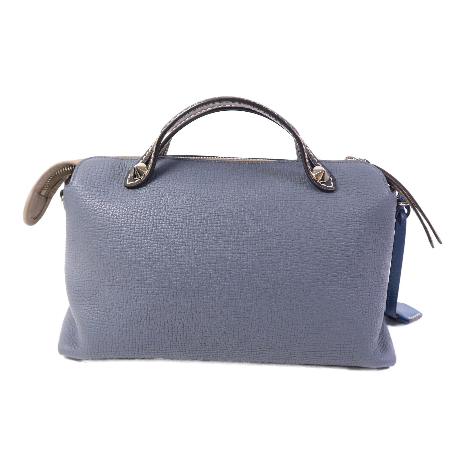 FENDI 牛皮皮革By The Way銀扣手挽肩背兩用袋