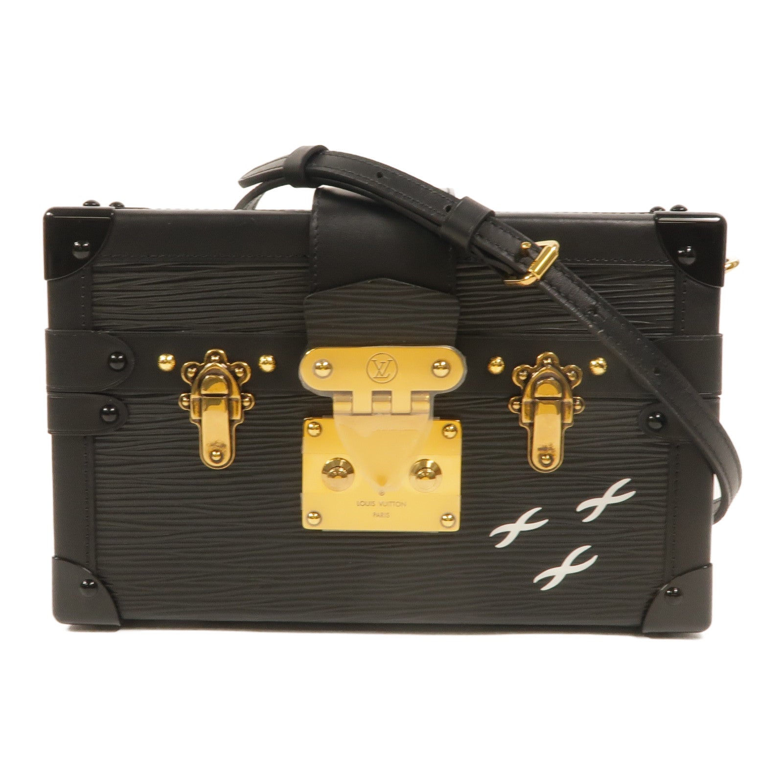LOUIS VUITTON Epi Petite Malle肩背袋