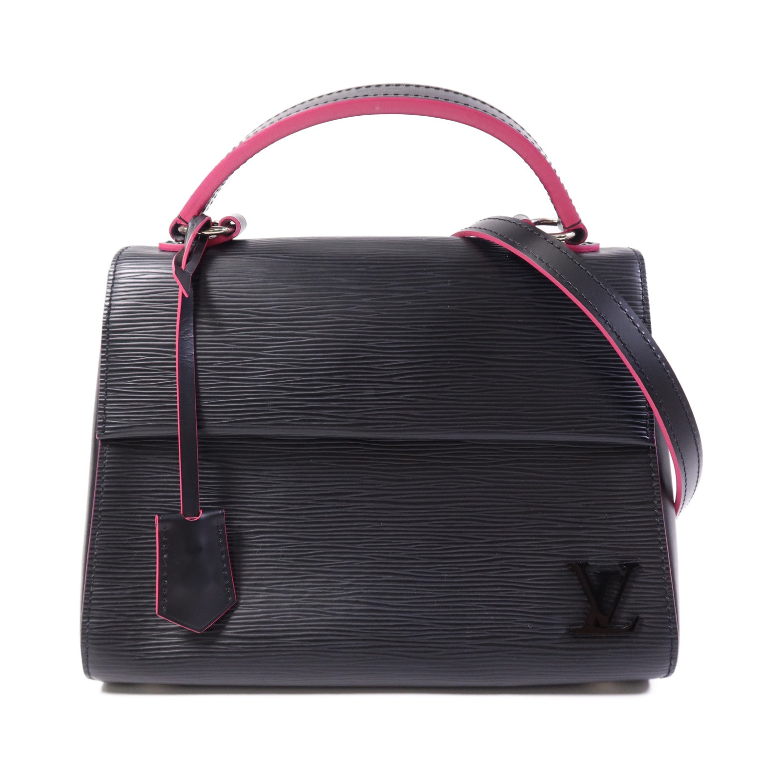 LOUIS VUITTON 【激減優惠】Epi Cluny BB銀扣手挽肩背兩用袋