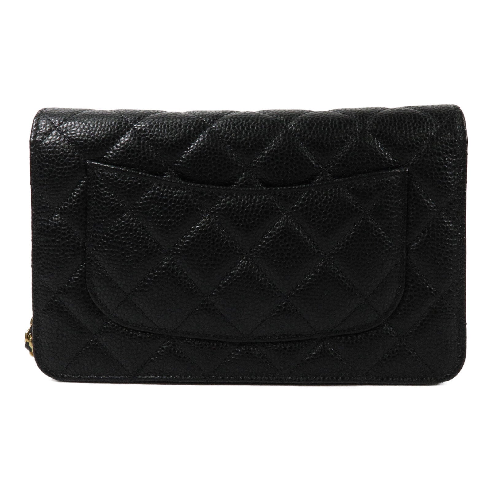 CHANEL 牛皮皮革WOC Wallet On Chain鏈帶肩背袋